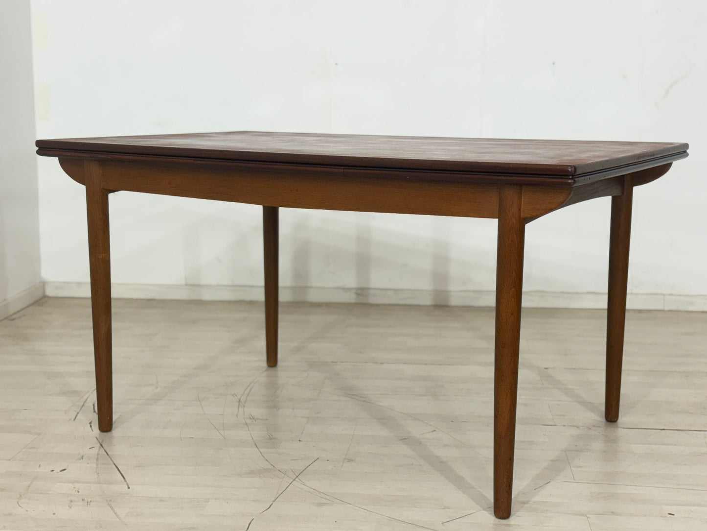 Danish Teak Esstisch Esszimmertisch Küchentisch Scandinavian table Mid Century
