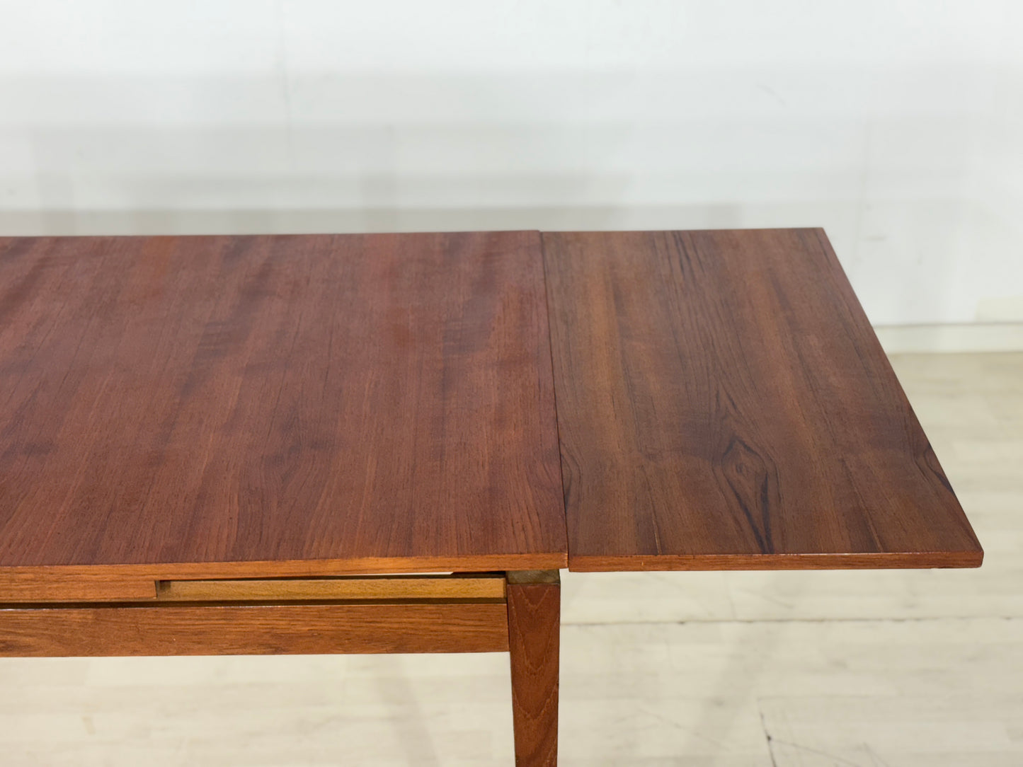 60er Jahre Teak Esstisch Holz Tisch ausziehbar Küchentisch Vintage