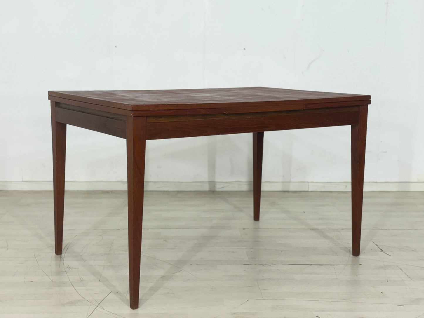 60er Jahre Teak Esstisch Holz Tisch ausziehbar Küchentisch Vintage