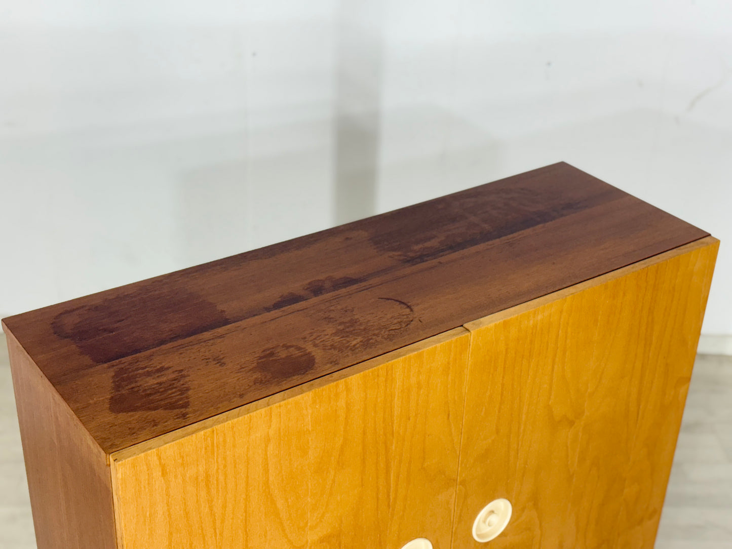 60ER JAHRE WÄSCHESCHRANK SCHUHSCHRANK SCHRANK VINTAGE HIGHBOARD