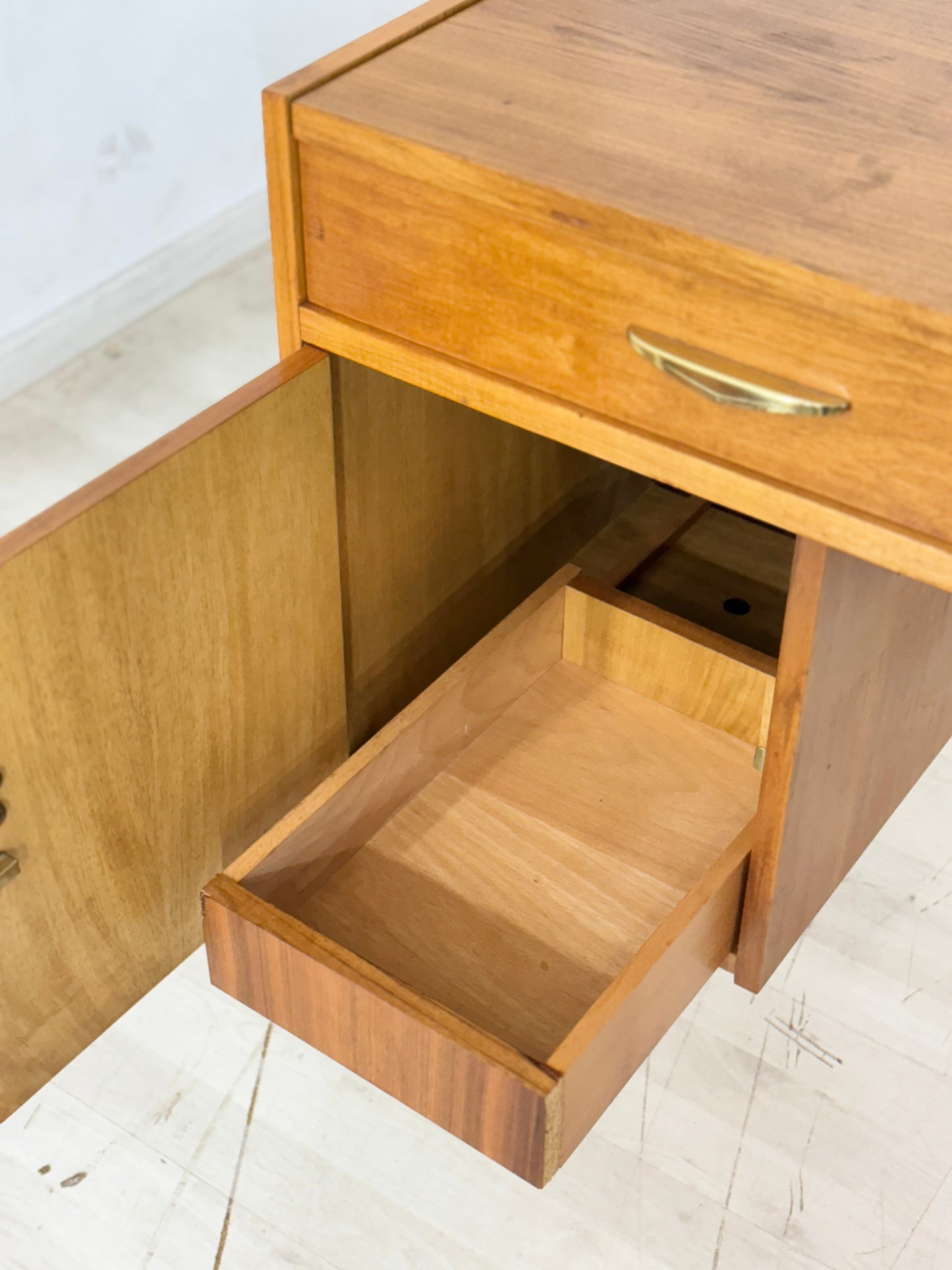 60er Jahre Schreibtisch Damenschreibtisch Holz Tisch Vintage Desk