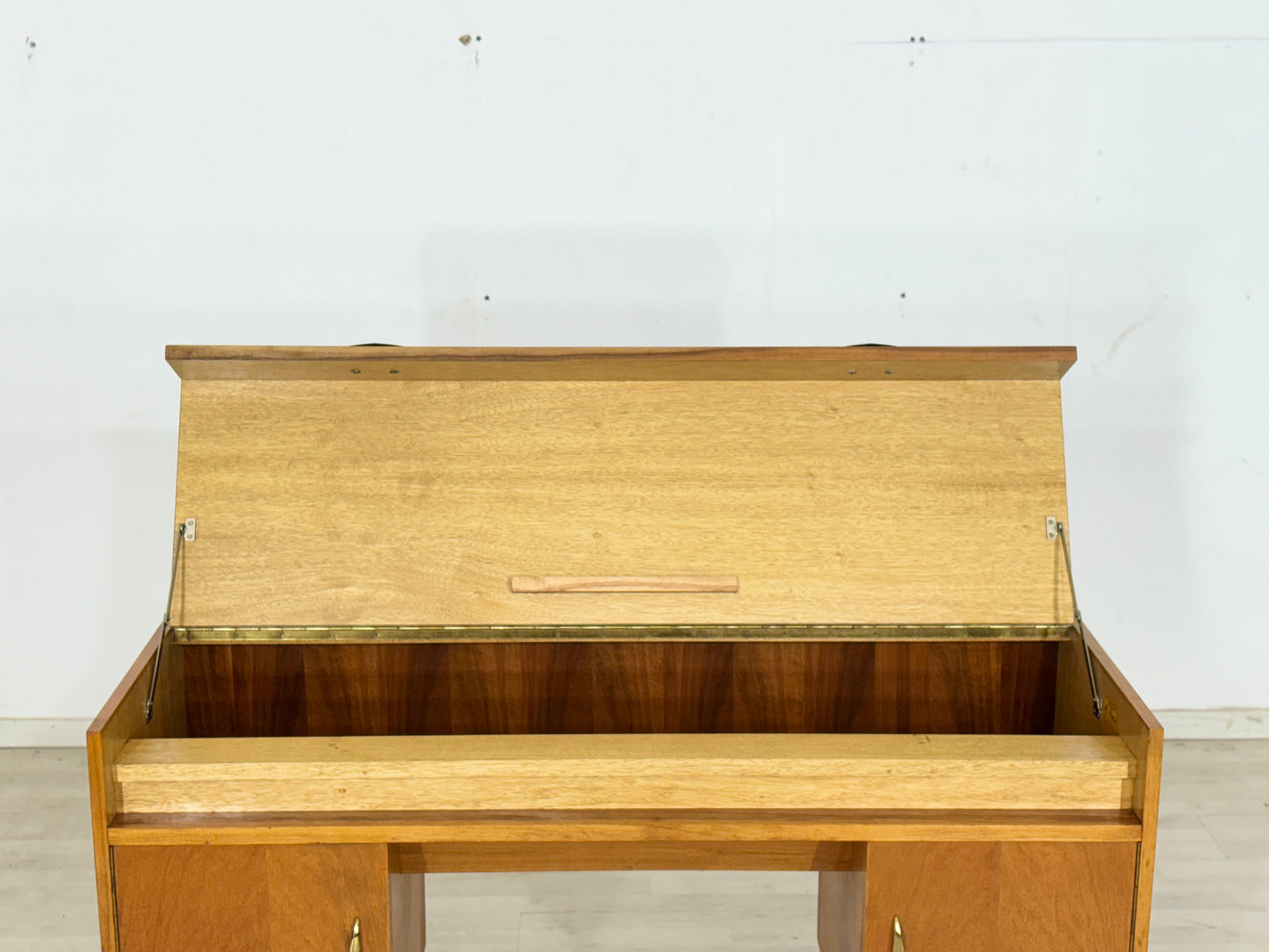 60er Jahre Schreibtisch Damenschreibtisch Holz Tisch Vintage Desk