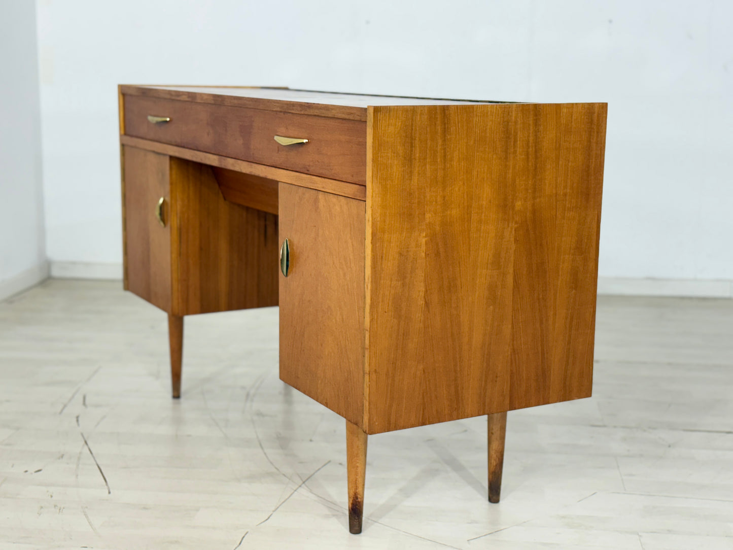 60er Jahre Schreibtisch Damenschreibtisch Holz Tisch Vintage Desk