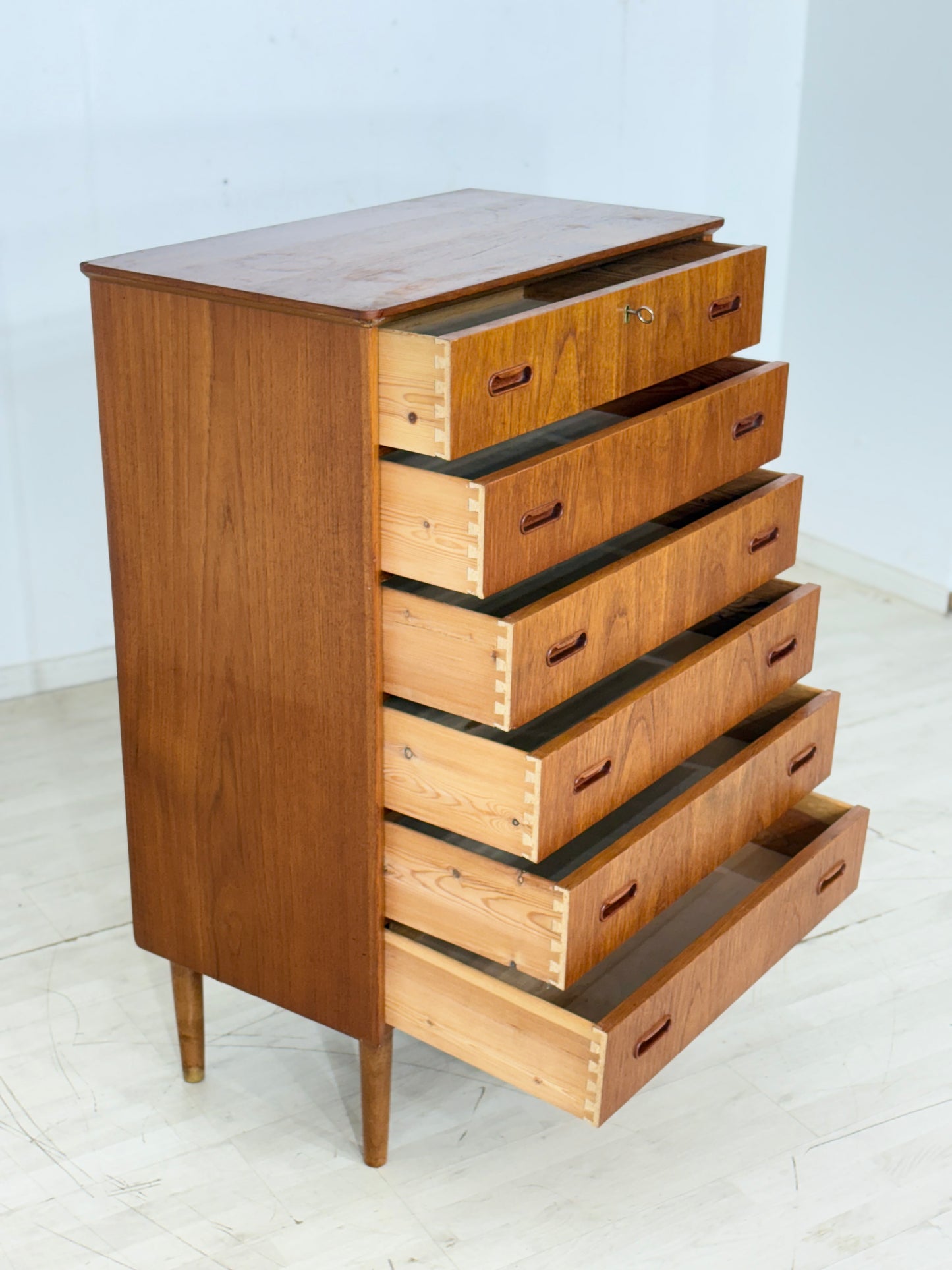 Danish Teak Kommode Wäschekommode Wäscheschrank