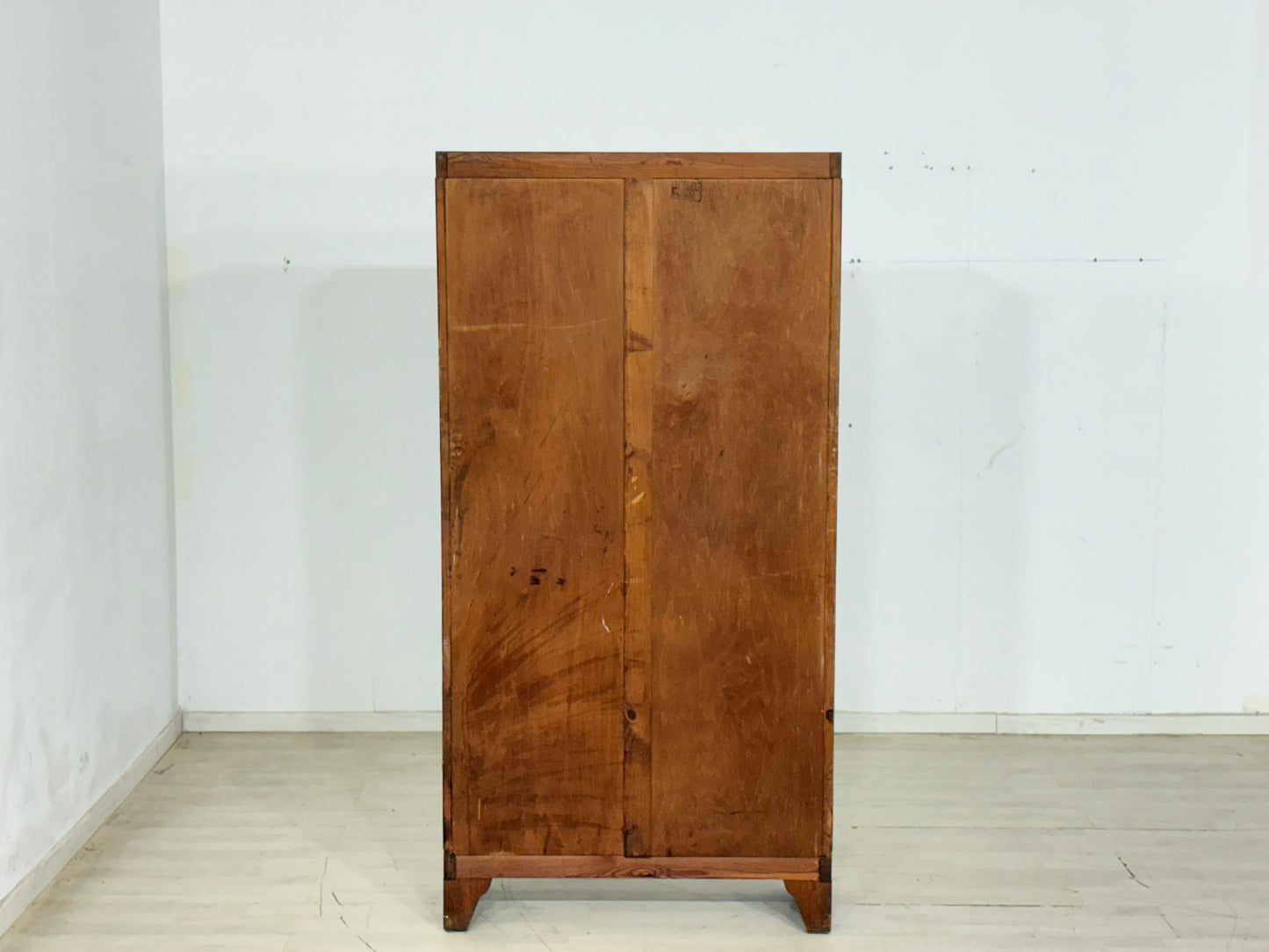 Eleganter Vintage-Bücherschrank aus Echtholz / Art Déco