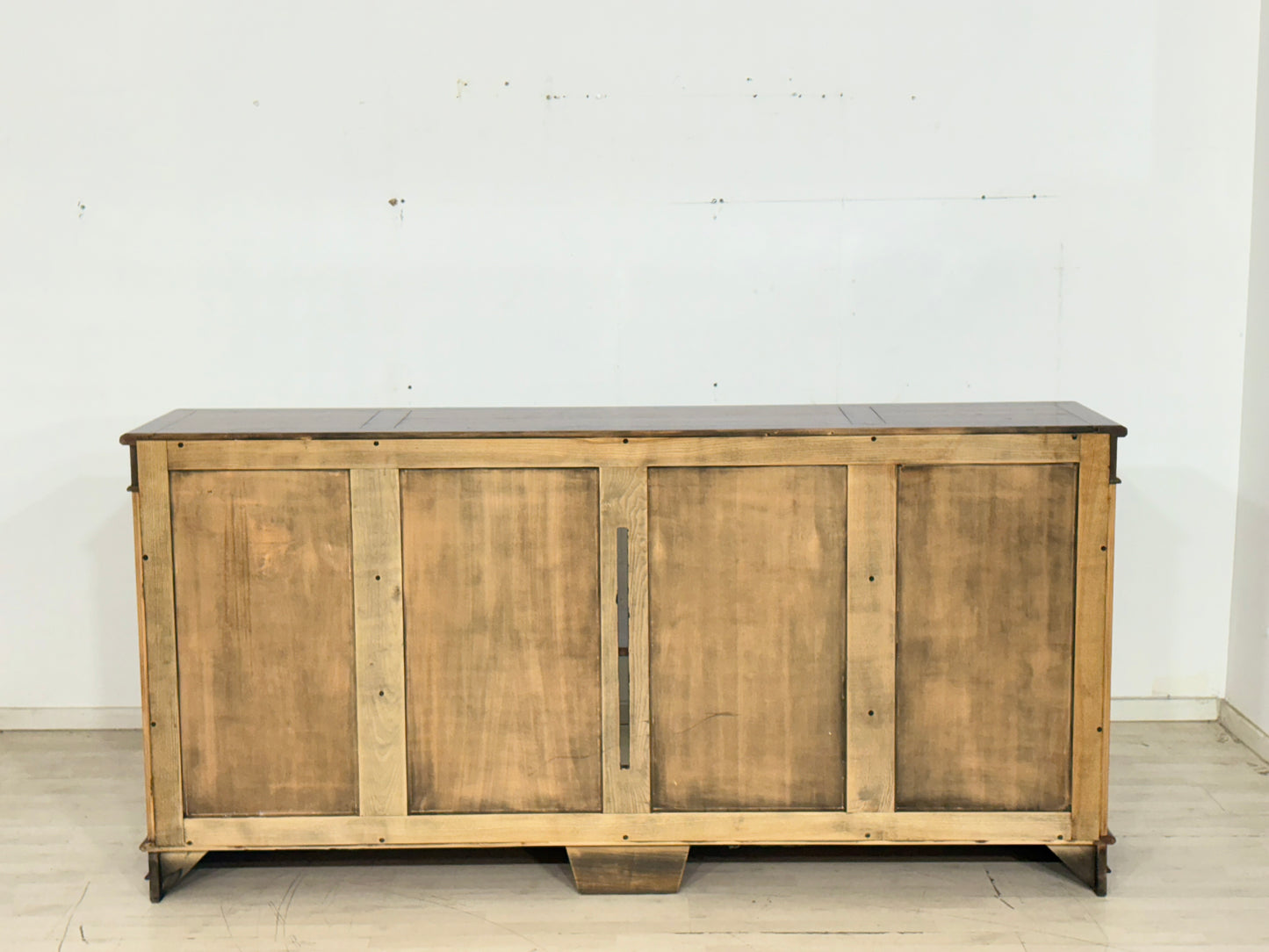 Klassische Mahagoni-Büroanrichte mit Rollläden/Englisch Kolonialstil/Sideboard / 60er Jahre