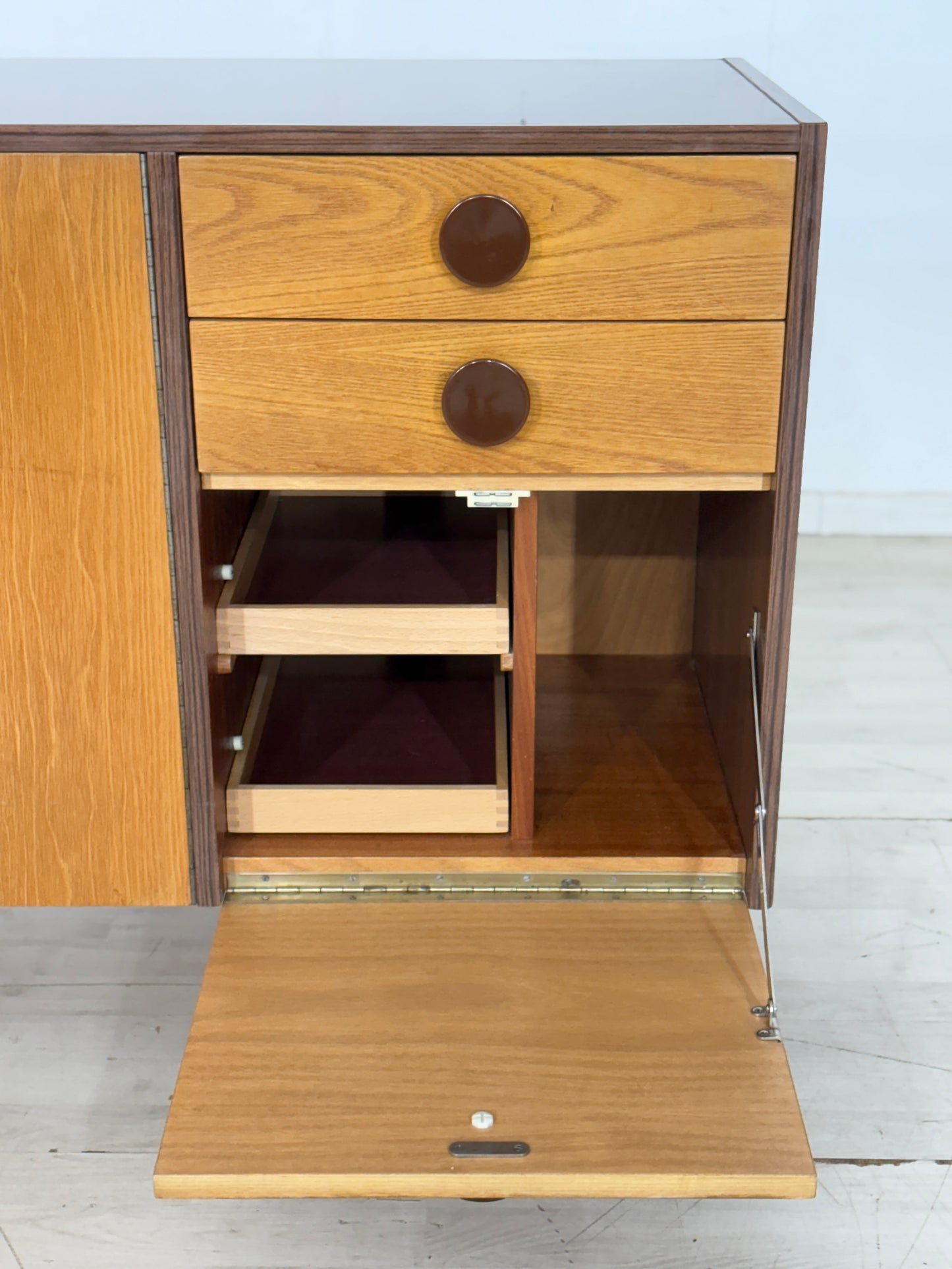 Mid Century Sideboard Kommode Anrichte Schrank Vintage