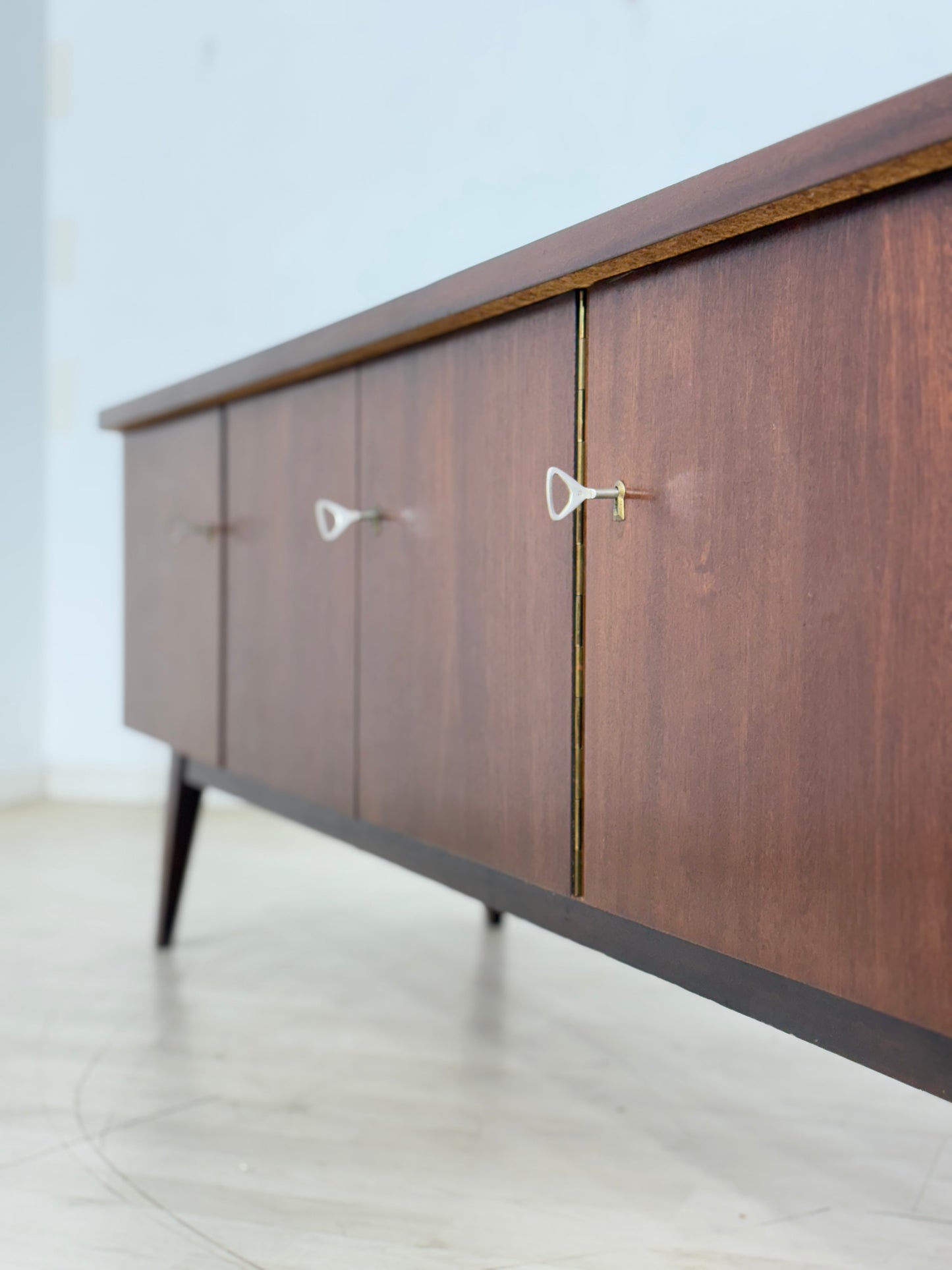 Mid Century Sideboard Kommode Lowboard Schrank Vintage