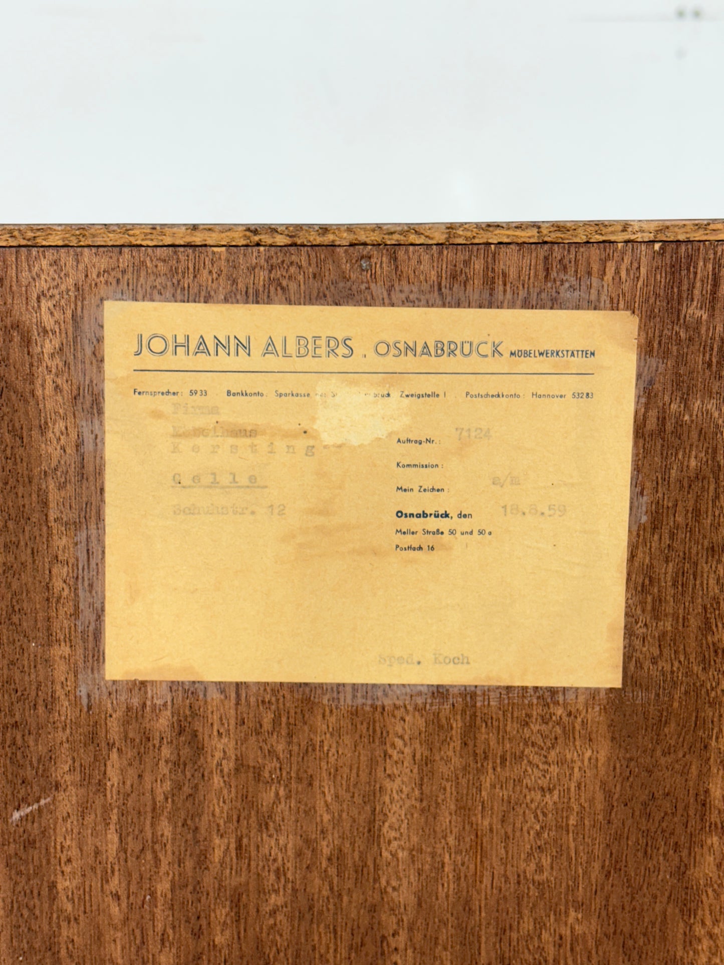 Mid Century Highboard Wohnzimmerschrank Schrank Flurschrank Anrichte Vintage