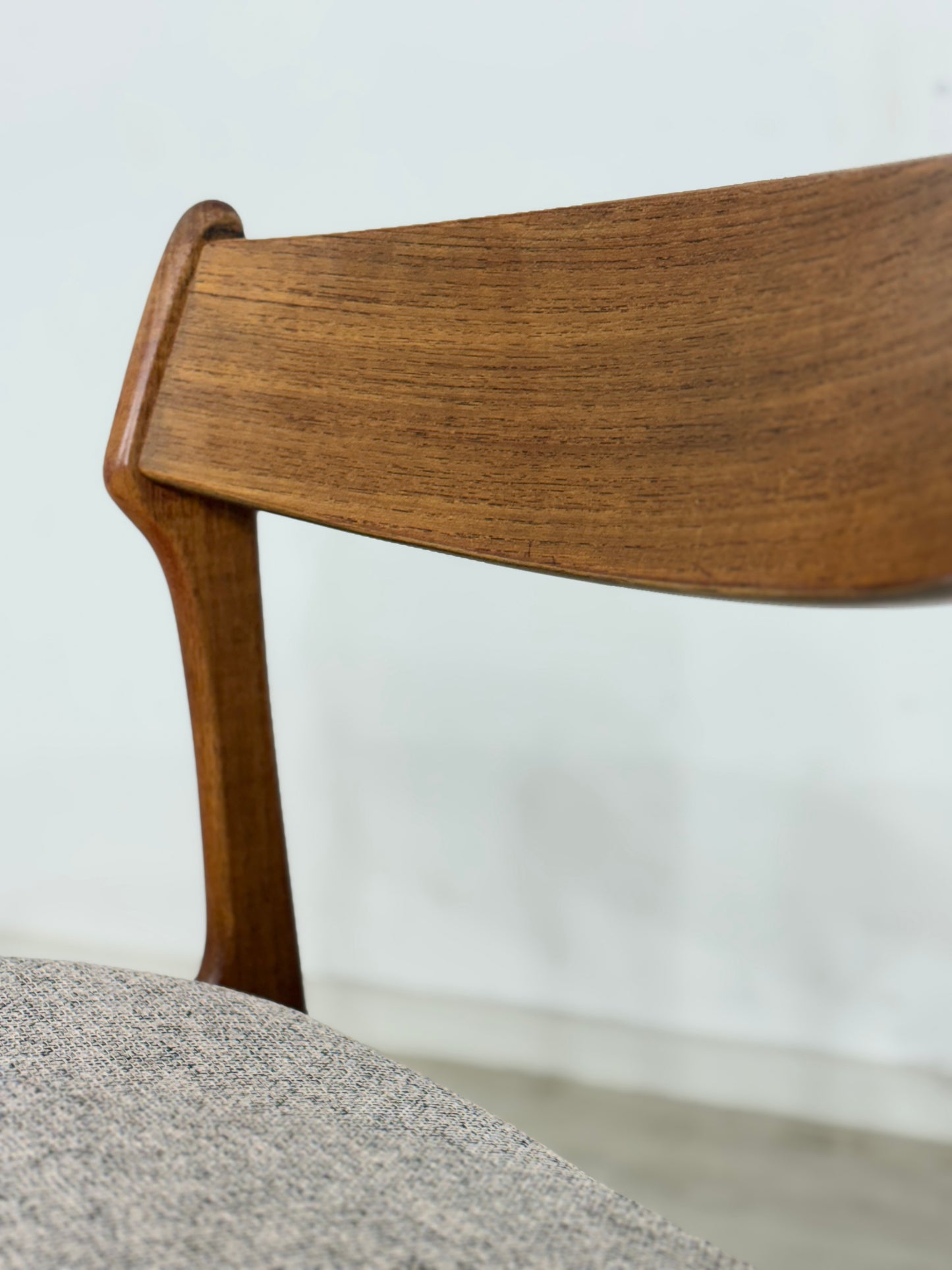 4x Teak Stühle Esszimmerstühle von Erik Buch für OD Møbler Model 49 Vintage
