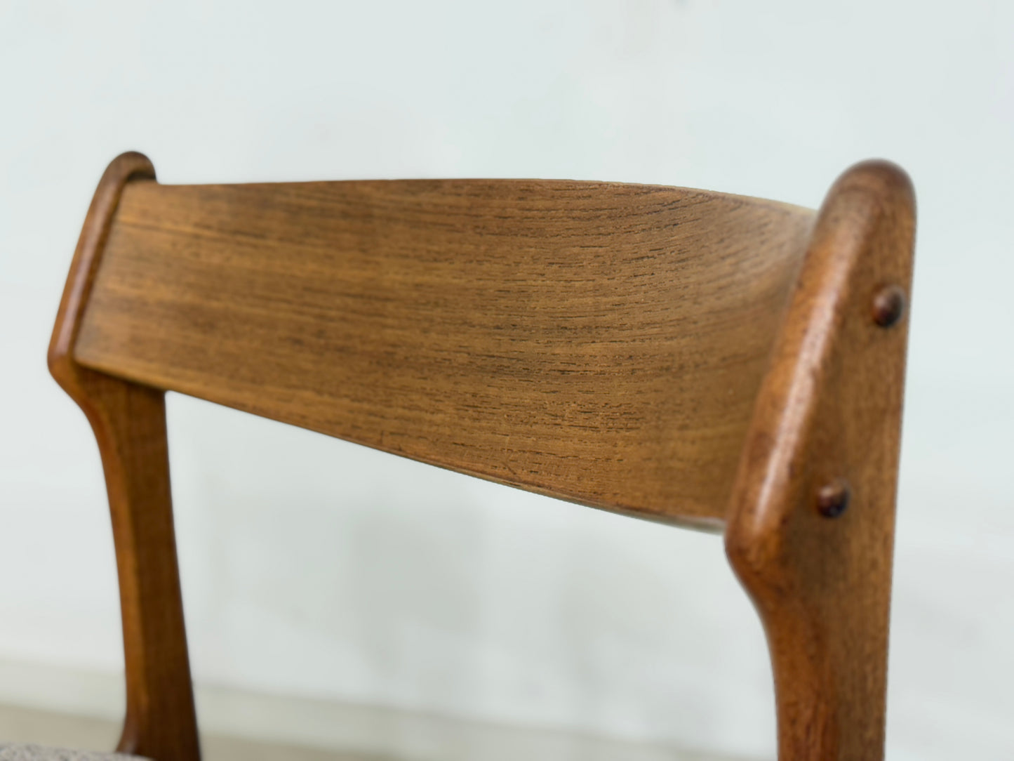 4x Teak Stühle Esszimmerstühle von Erik Buch für OD Møbler Model 49 Vintage