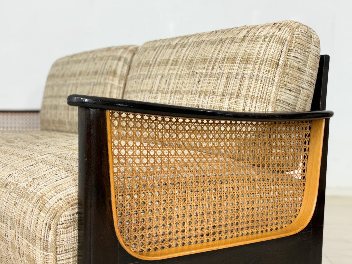 Art Deco Sofa Couch ausziehbar um 1940