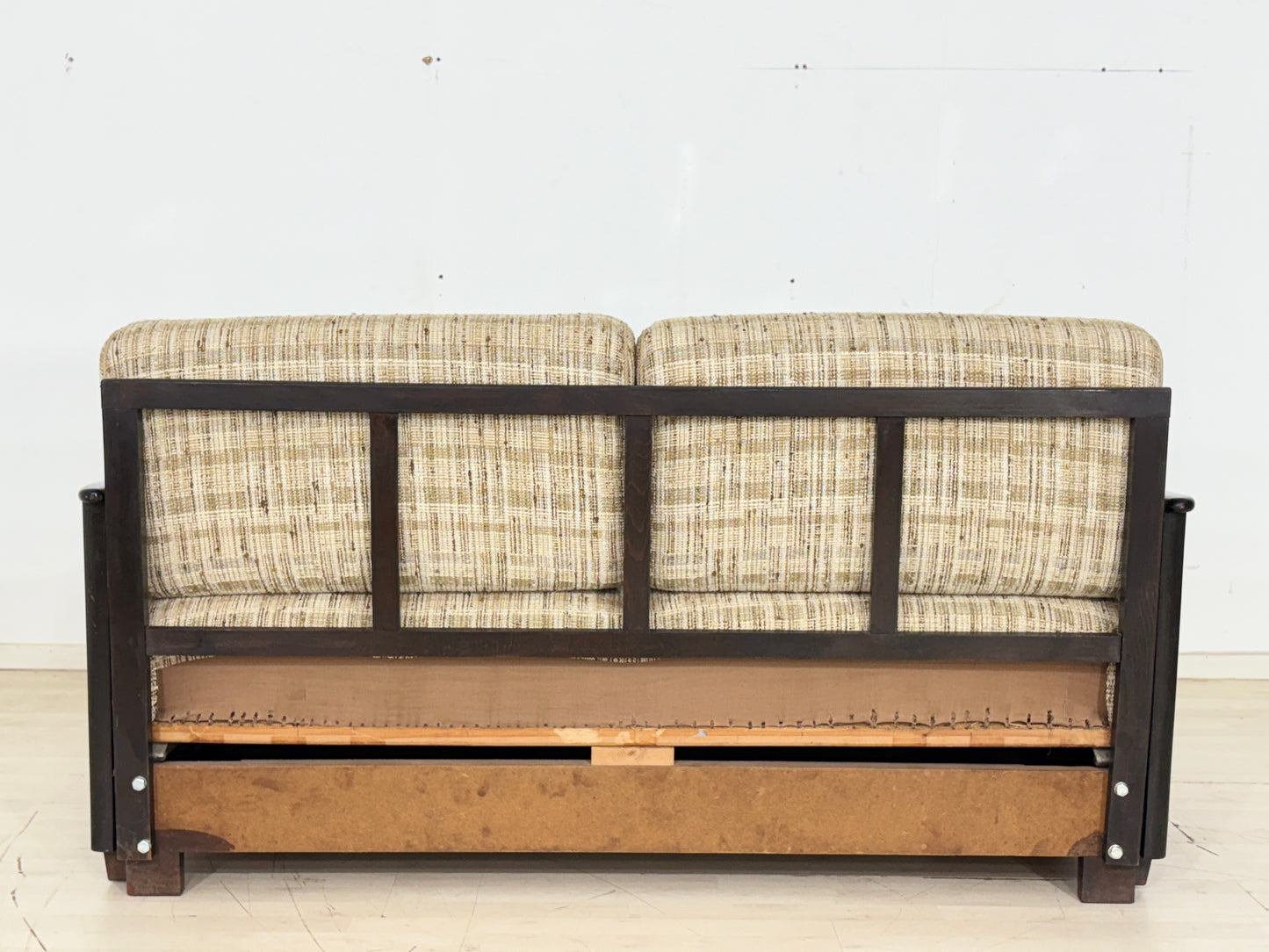 Art Deco Sofa Couch ausziehbar um 1940