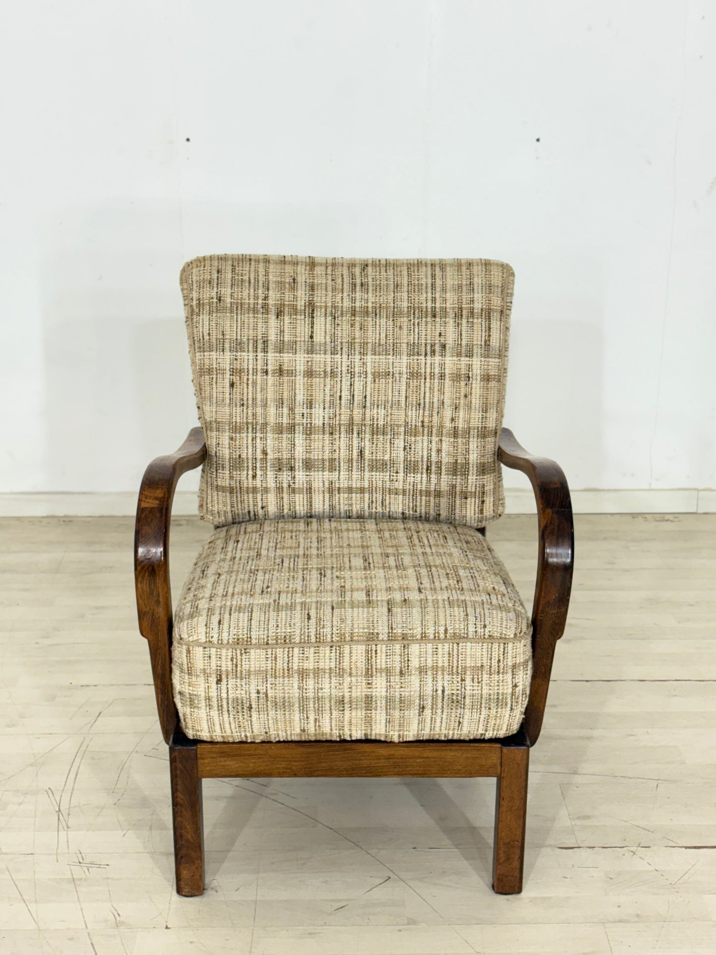Art Deco Sessel Armlehnsessel Wohnzimmersessel um 1940