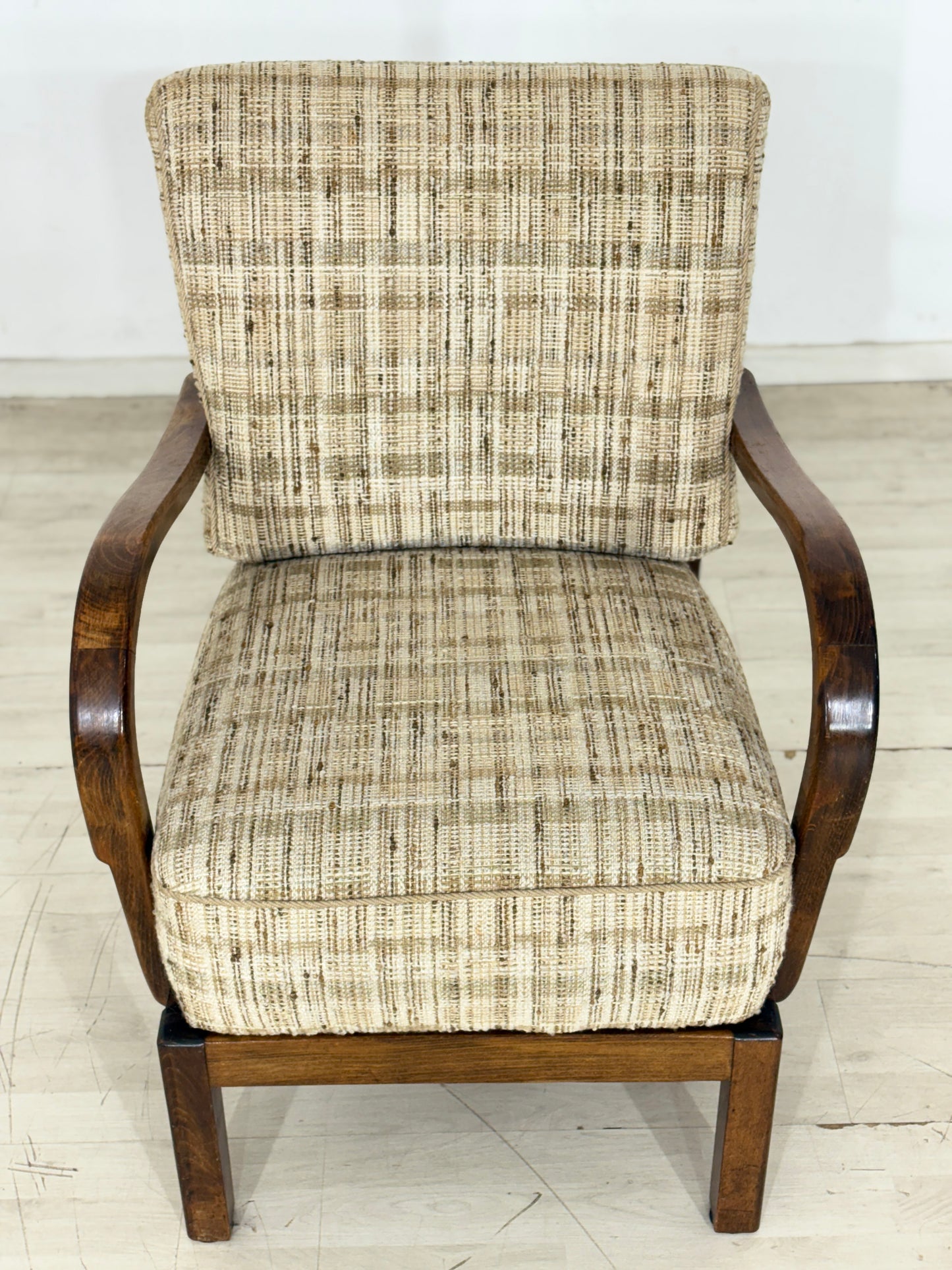 Art Deco Sessel Armlehnsessel Wohnzimmersessel um 1940