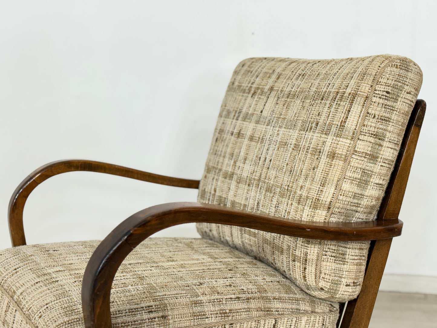 Art Deco Sessel Armlehnsessel Wohnzimmersessel um 1940