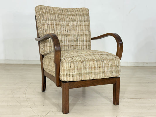 Schöner Art Deco Sessel Armlehnsessel Wohnzimmersessel Vintage Chair 1940