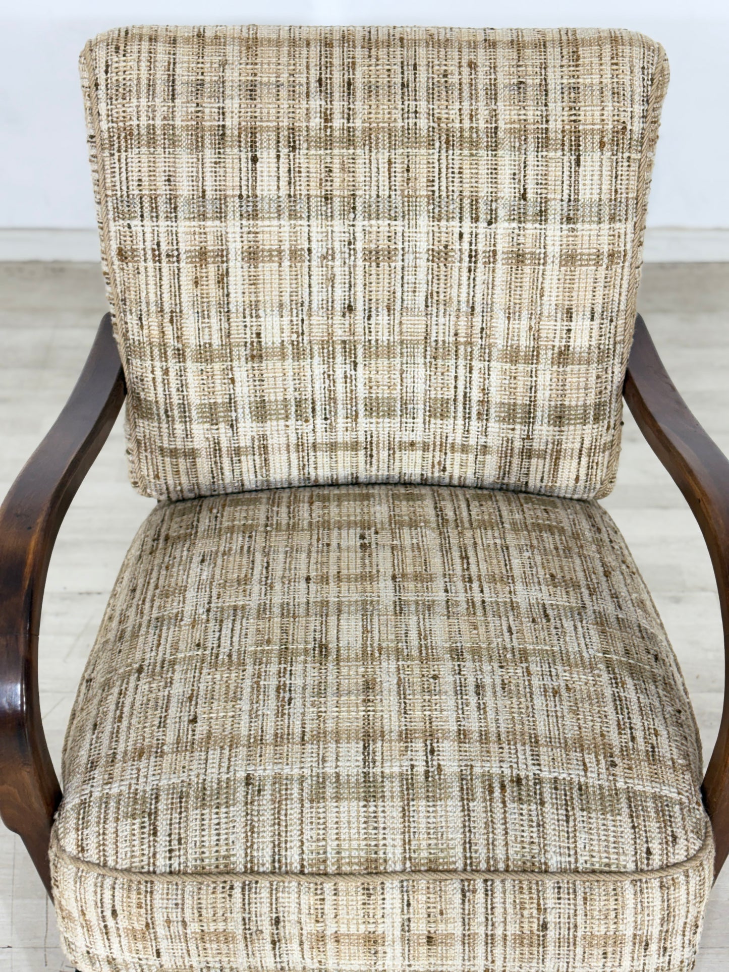 Schöner Art Deco Sessel Armlehnsessel Wohnzimmersessel Vintage Chair 1940