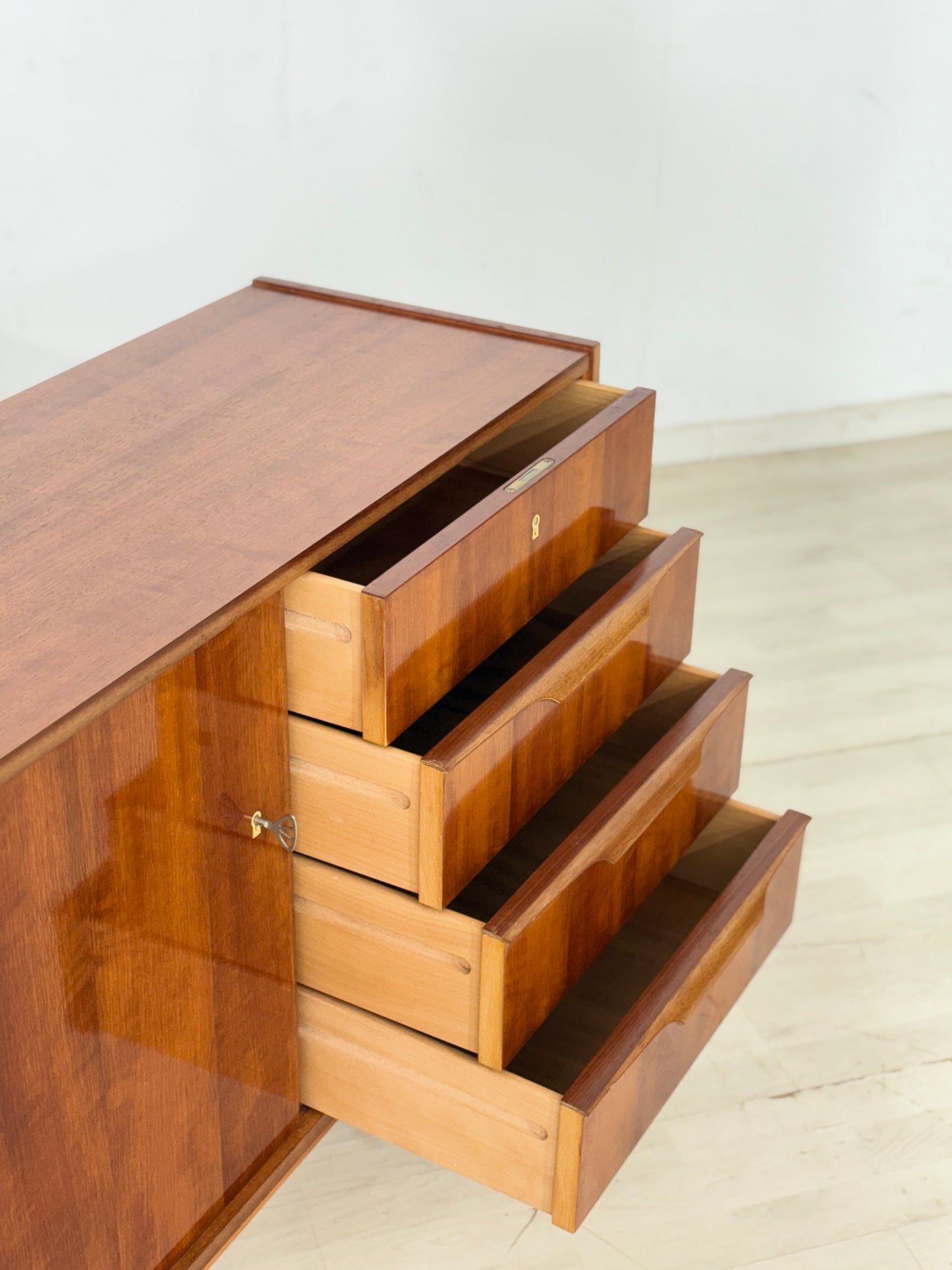 Mid Century Kommode Sideboard Schrank Anrichte Vintage