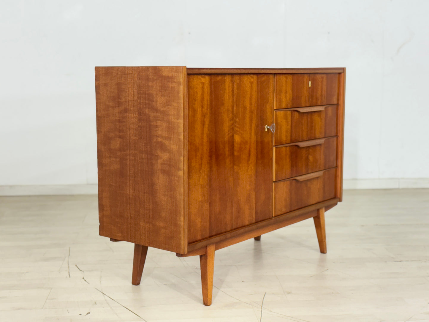 Mid Century Kommode Sideboard Schrank Anrichte Vintage