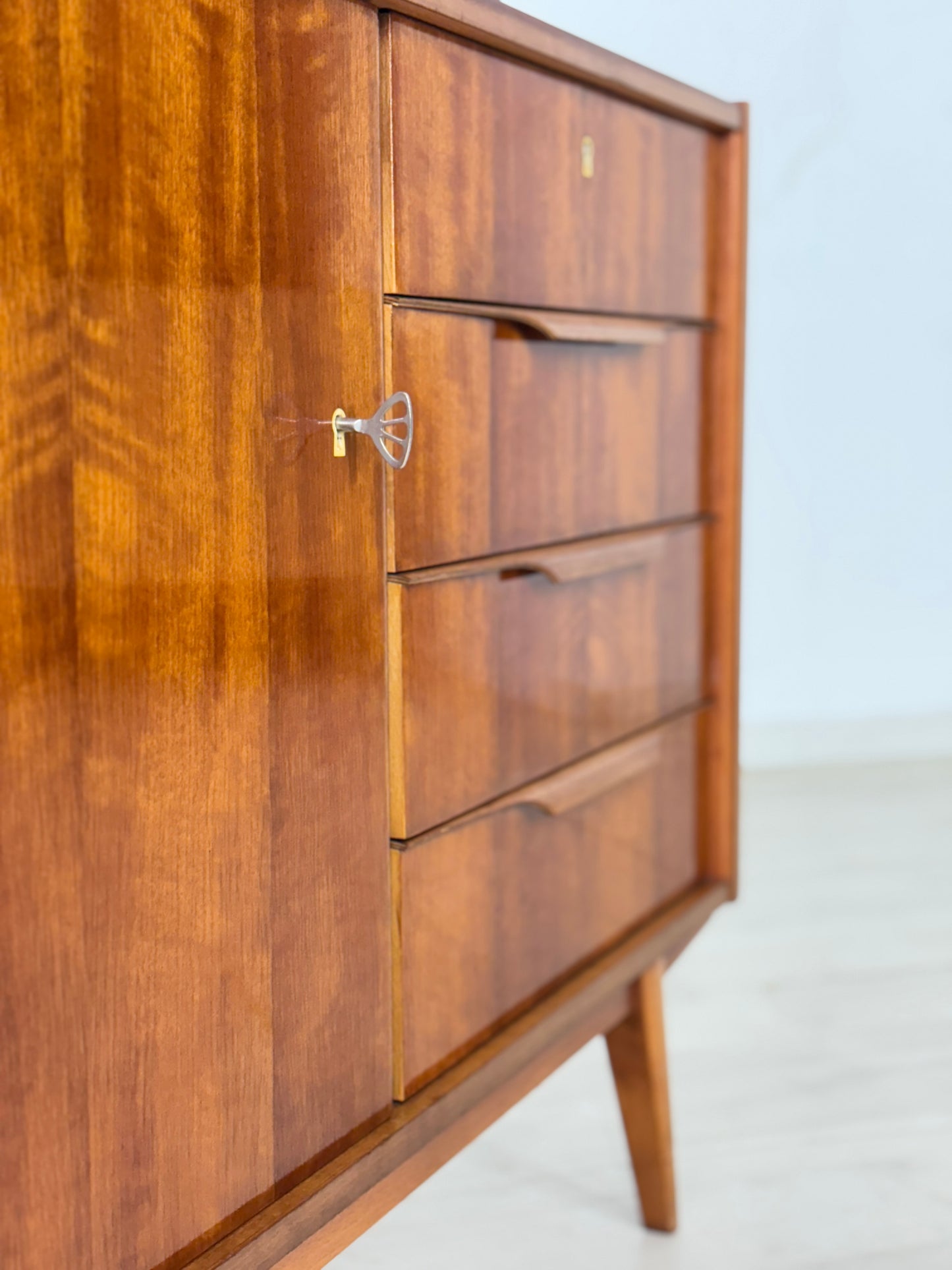 Mid Century Kommode Sideboard Schrank Anrichte Vintage