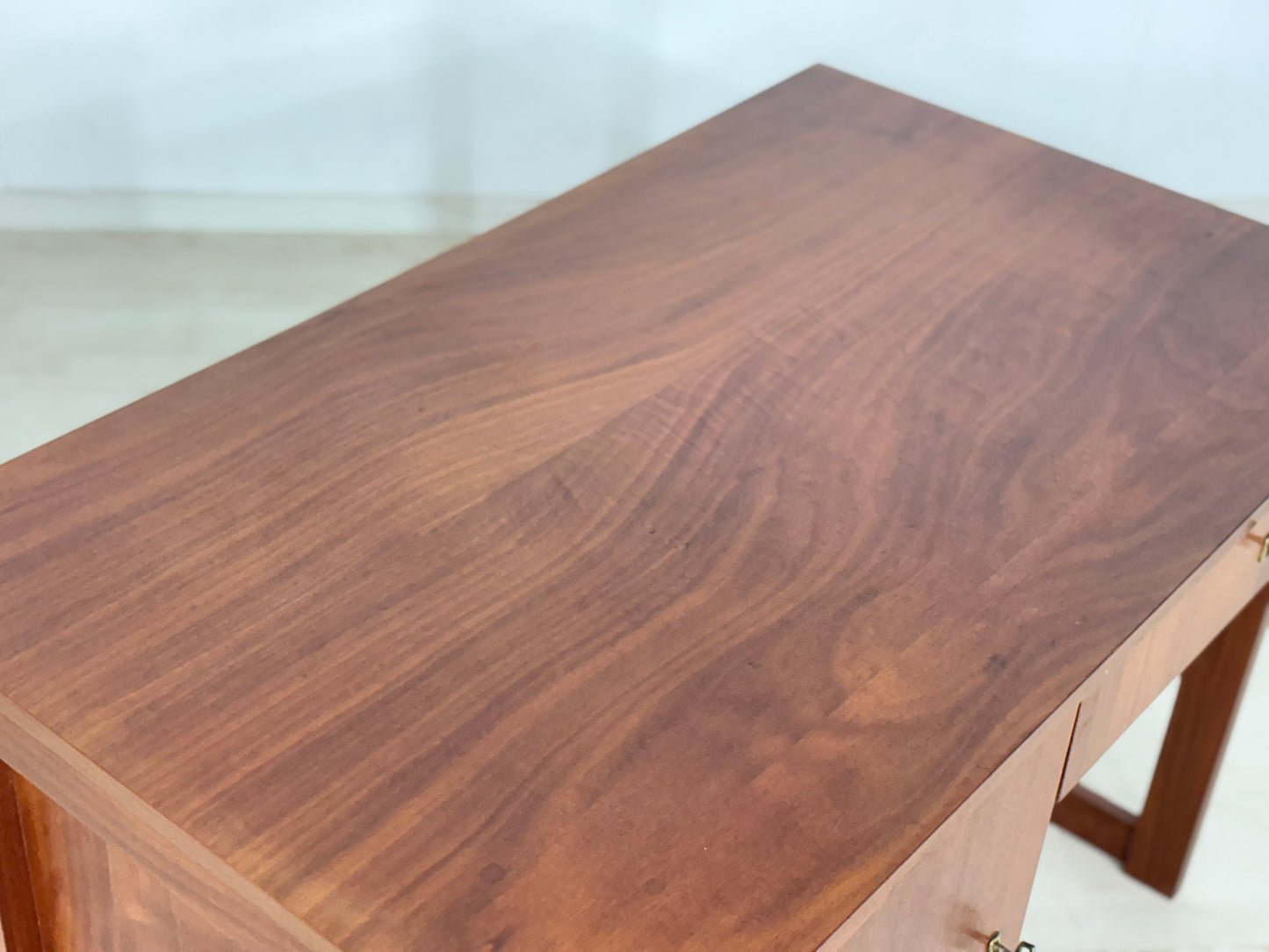 Mid Century Schreibtisch Damentisch Holz Tisch Vintage Desk