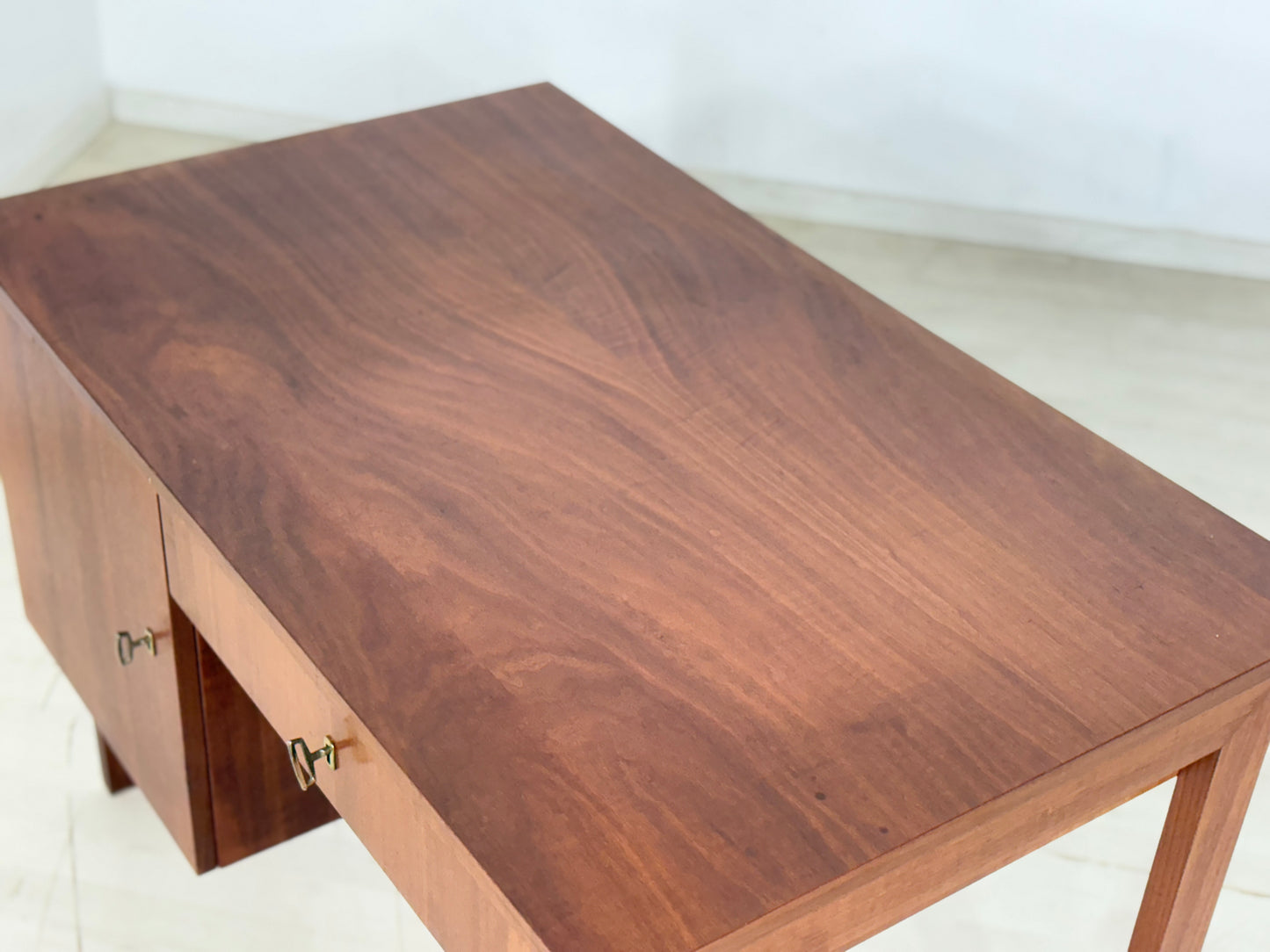 Mid Century Schreibtisch Damentisch Holz Tisch Vintage Desk