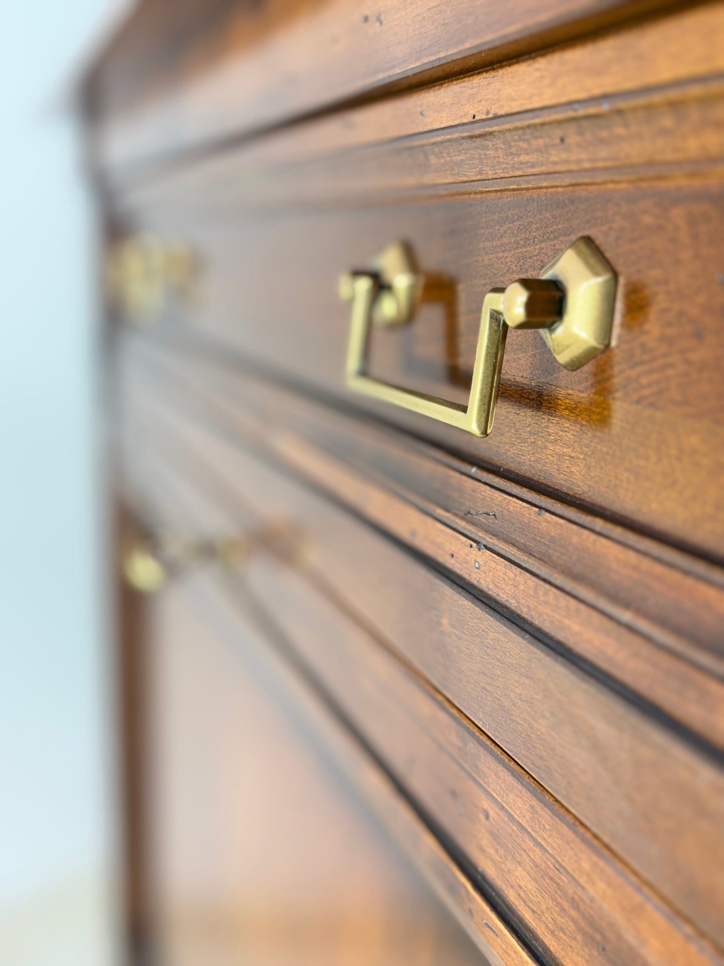 Schöner Selva Sekretär Schreibschrank Holz Schrank Made in Italy