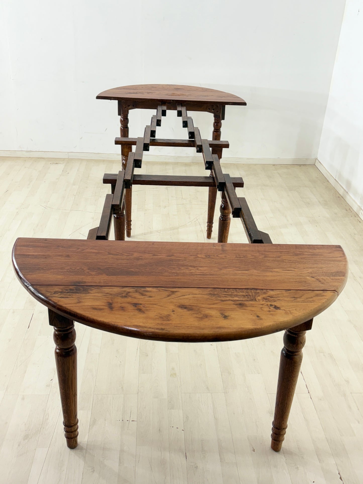Gründerzeit Esstisch Holz Tisch ausziehbar Küchentisch Rarität um 1900