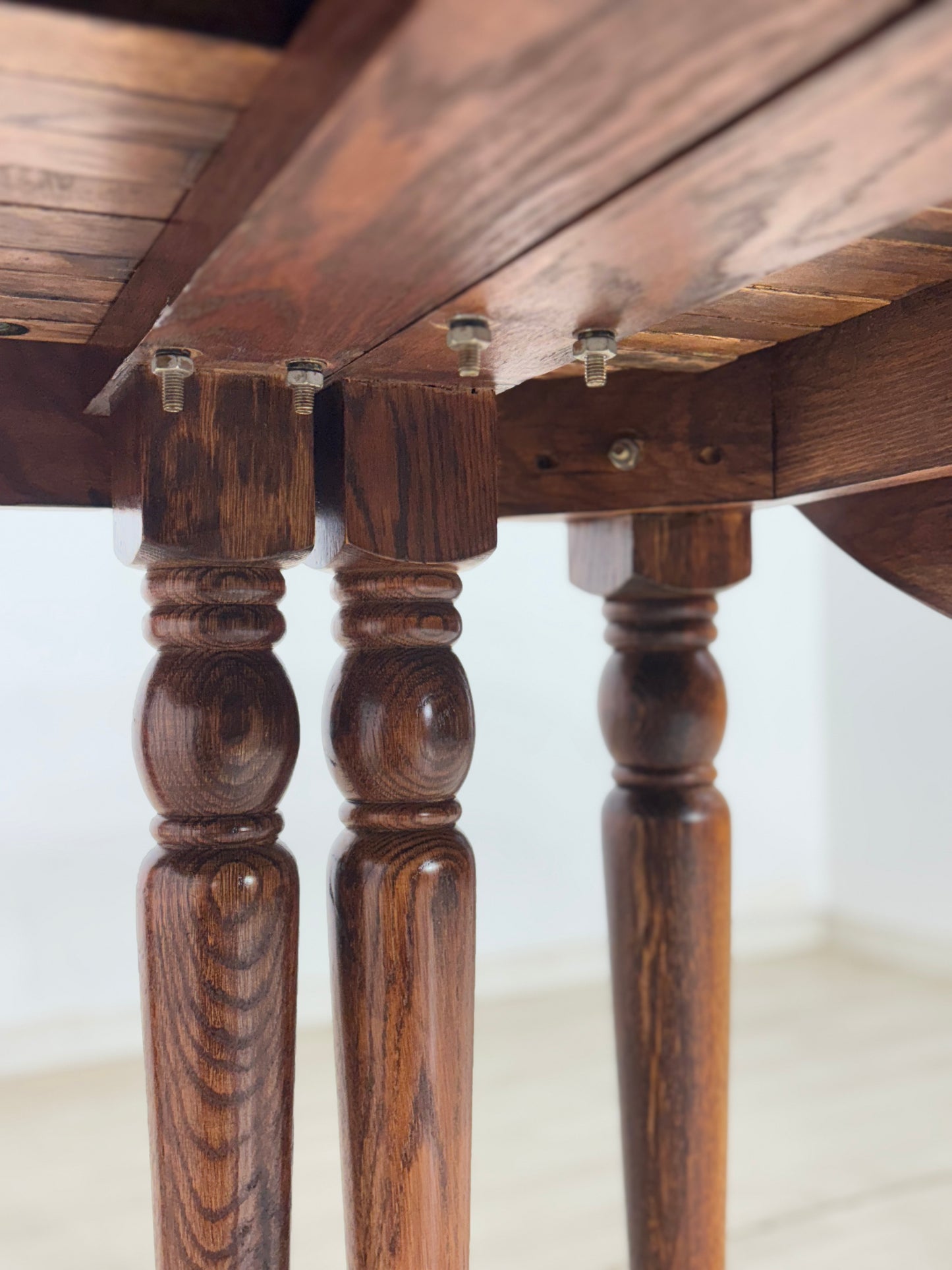 Gründerzeit Esstisch Holz Tisch ausziehbar Küchentisch Rarität um 1900