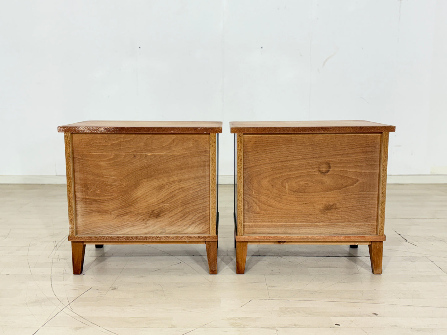 2x Vintage Nachttische Nachtschränke Beistelltische Kommode