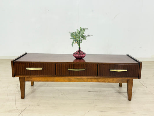 60er Jahre Lowboard Kommode Sideboard Wohnzimmerschrank Schrank Vintage