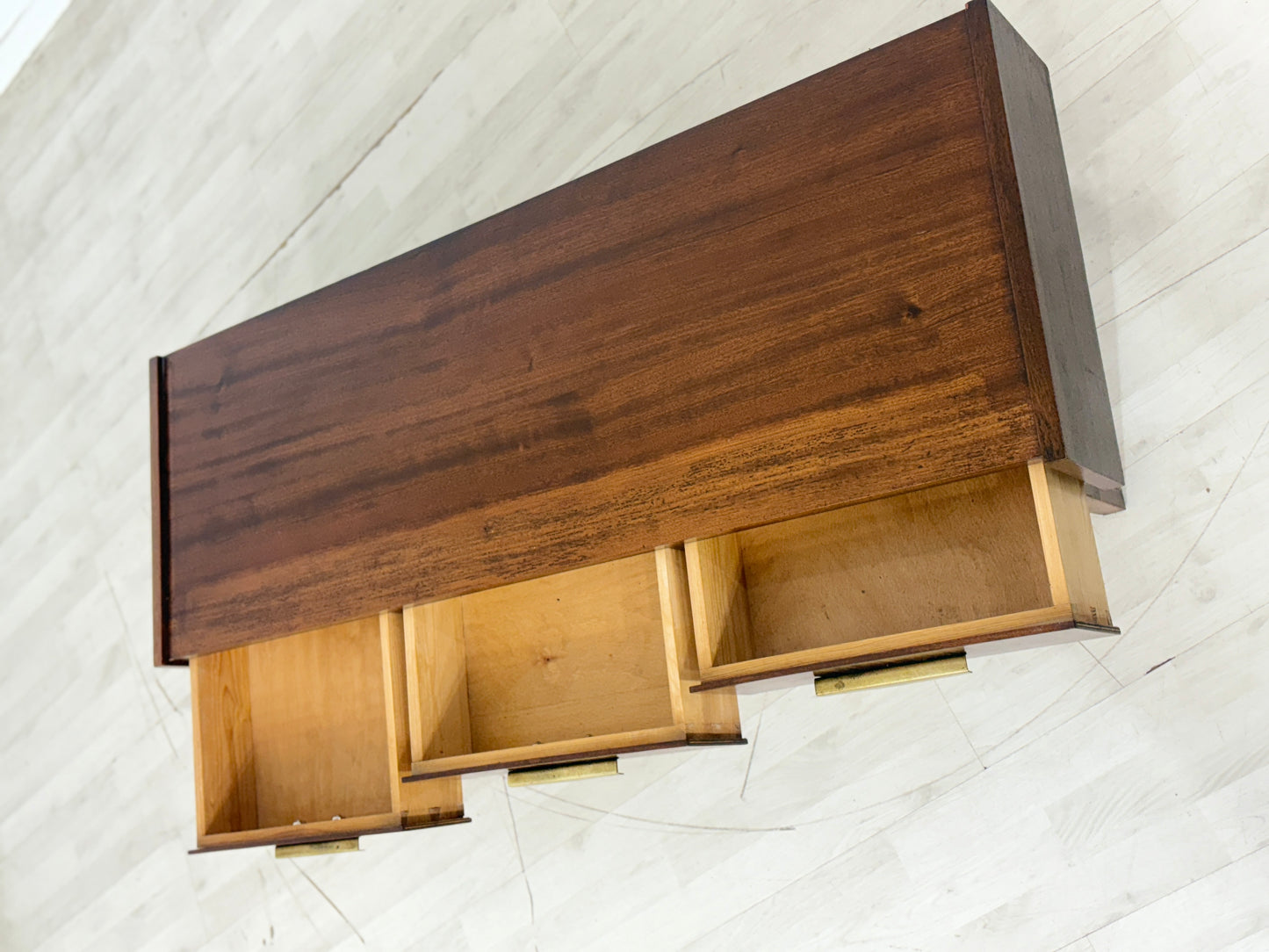 60er Jahre Lowboard Kommode Sideboard Wohnzimmerschrank Schrank Vintage
