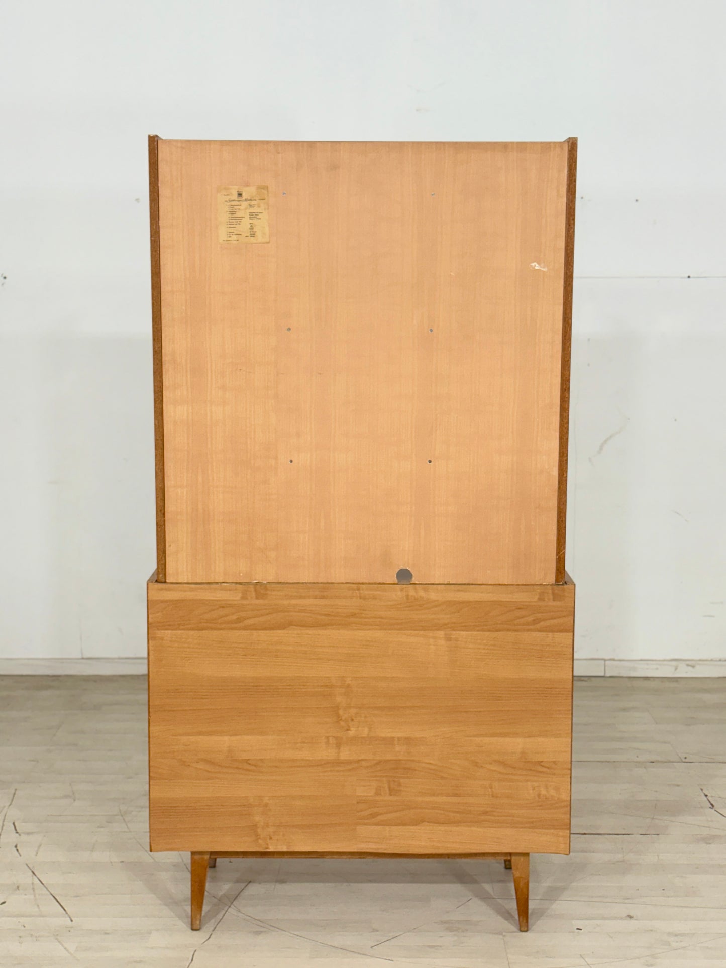 Mid Century Vitrine Schrank Wohnzimmerschrank Vintage Highboard
