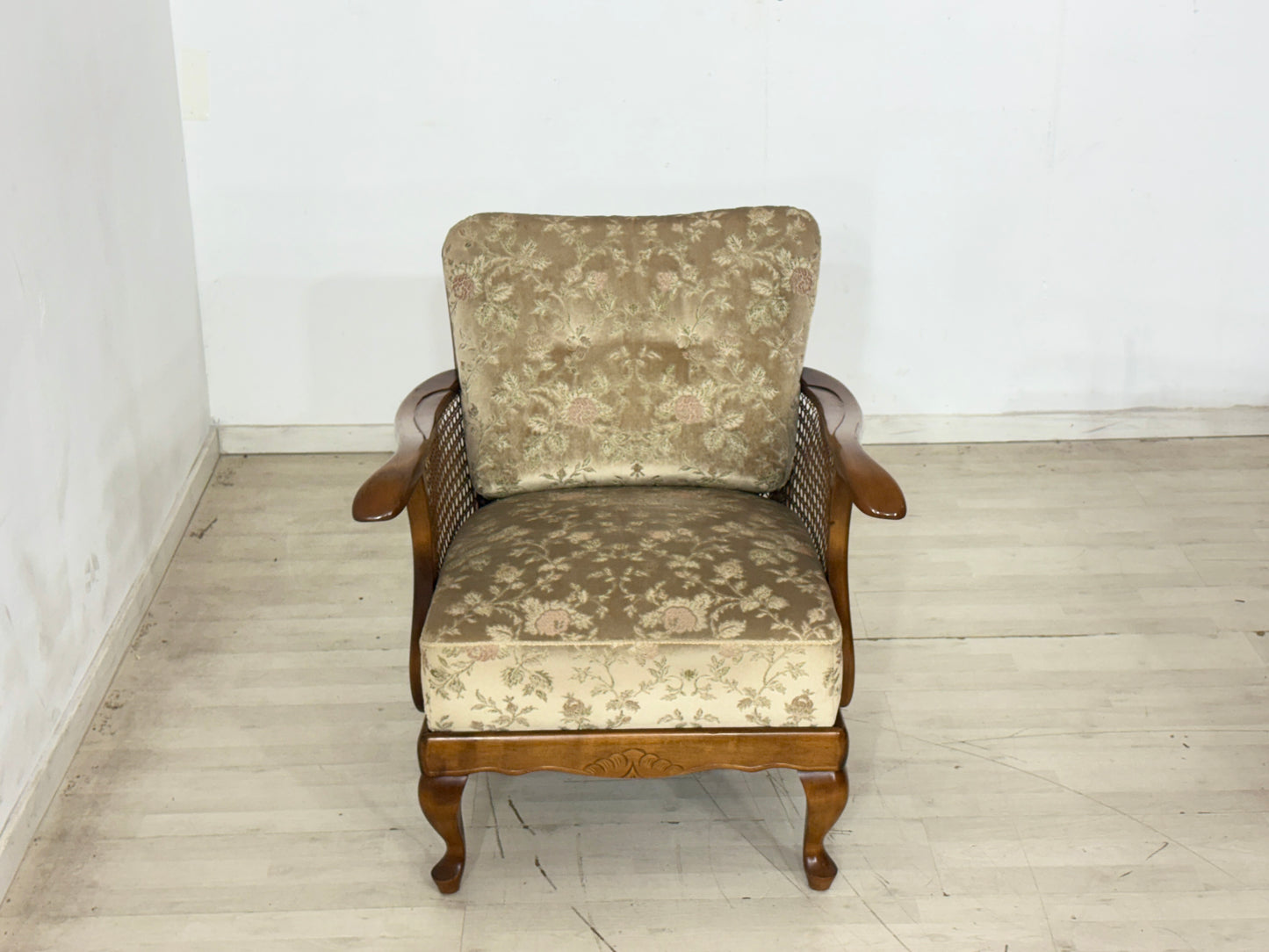 Chippendale Couchgarnitur / Sitzgarnitur / Sofa & Sessel – 60er Jahre Vintage