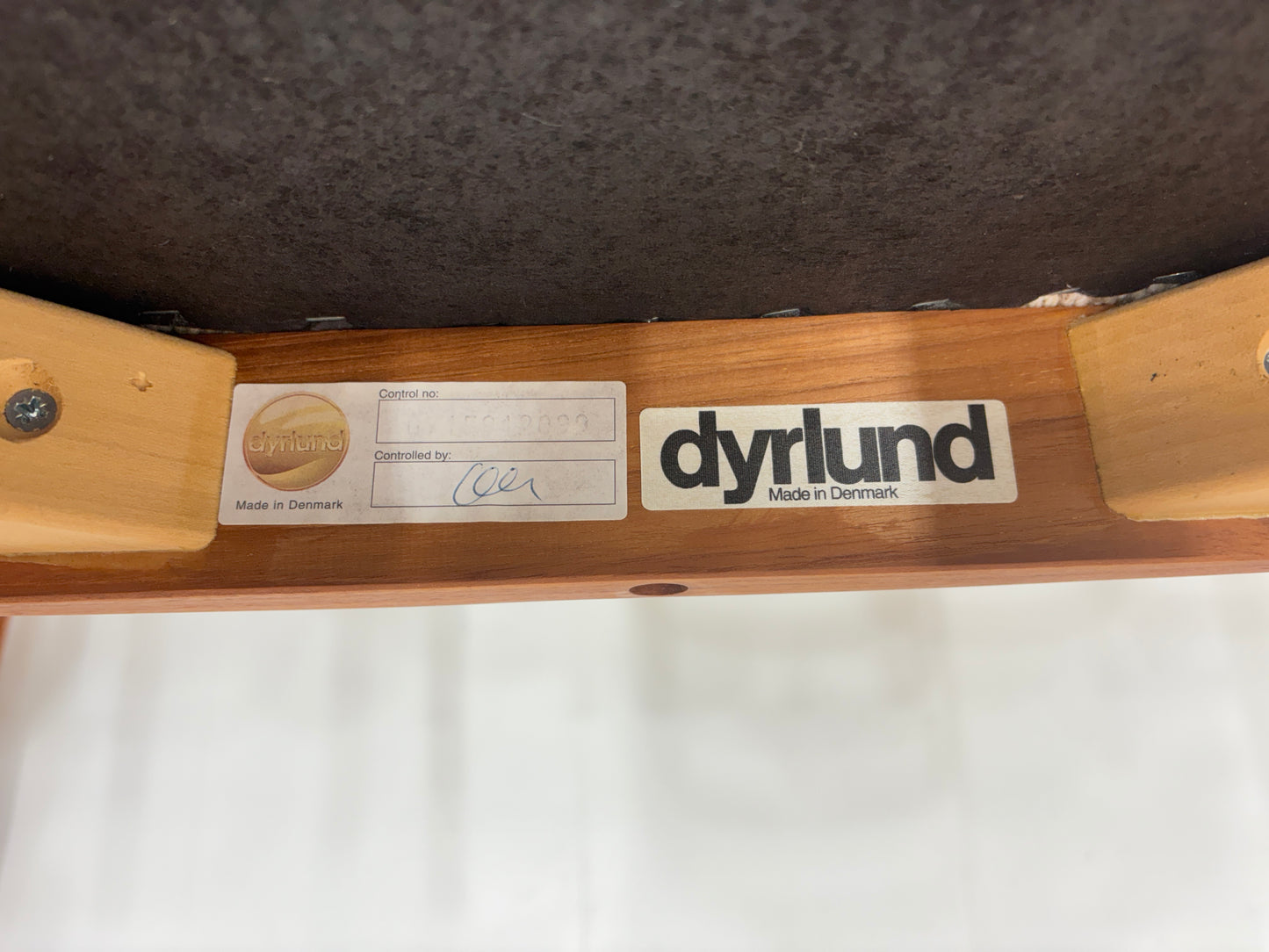 4x Dyrlund Stühle Esszimmerstühle Stuhl Vintage