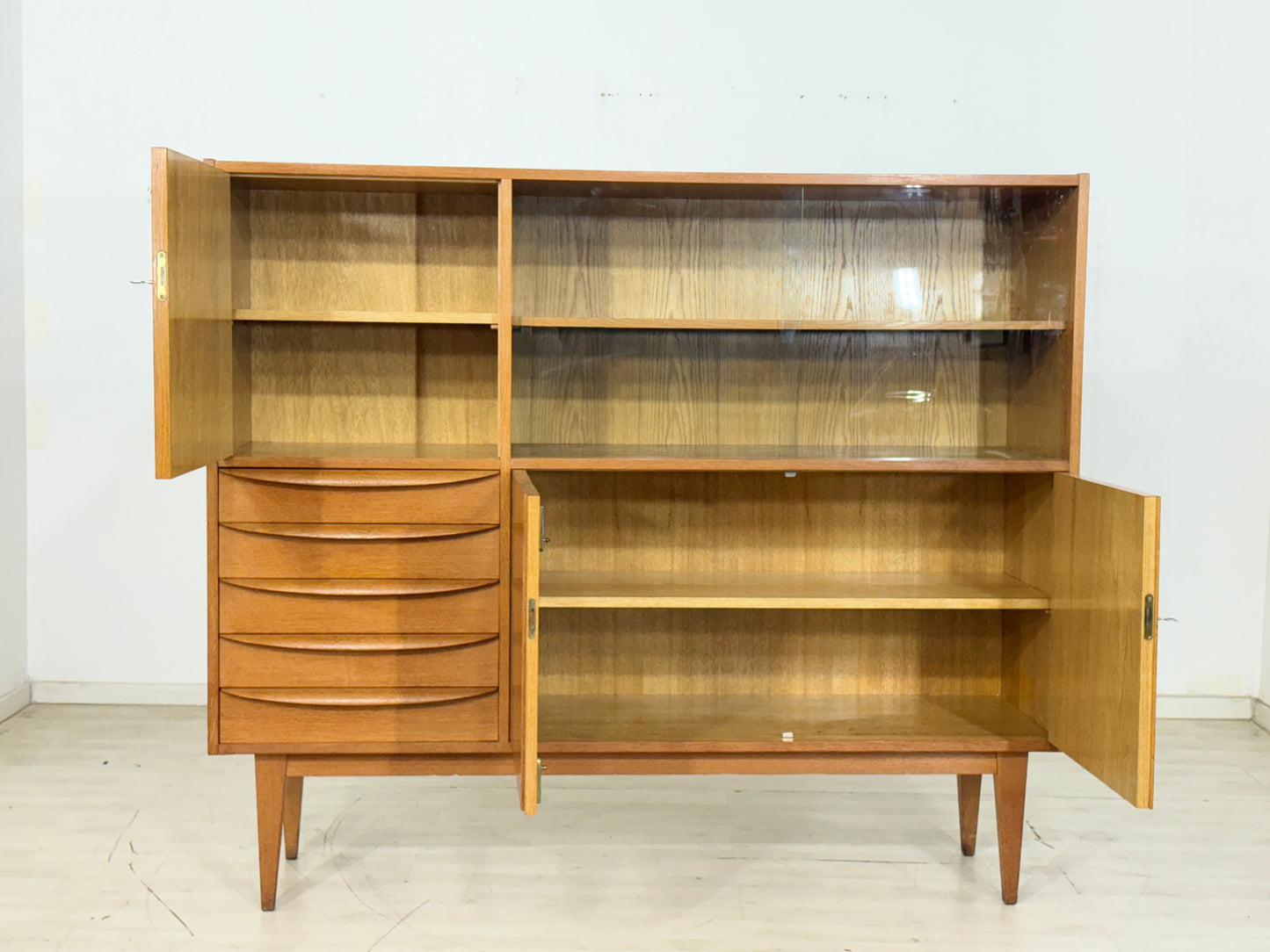 Hellerau Highboard Schrank Anrichte Geschirrschrank Vintage