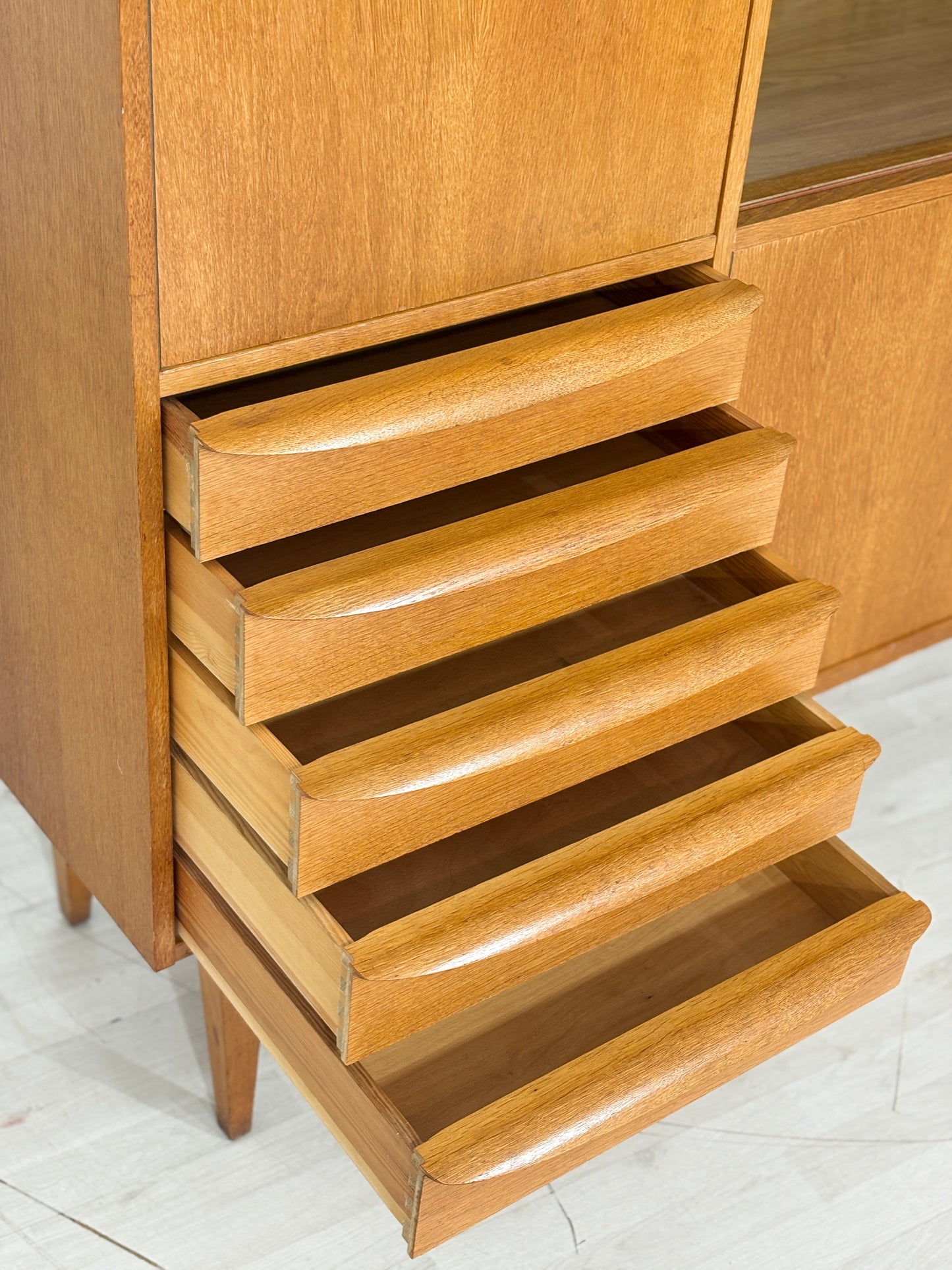 Hellerau Highboard Schrank Anrichte Geschirrschrank Vintage
