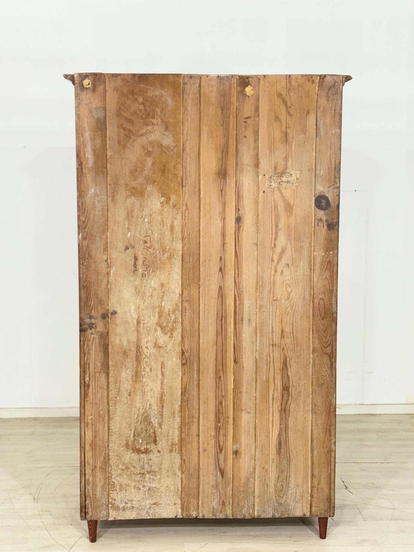 Gründerzeit Kleiderschrank Wäscheschrank Holz Schrank um 1900