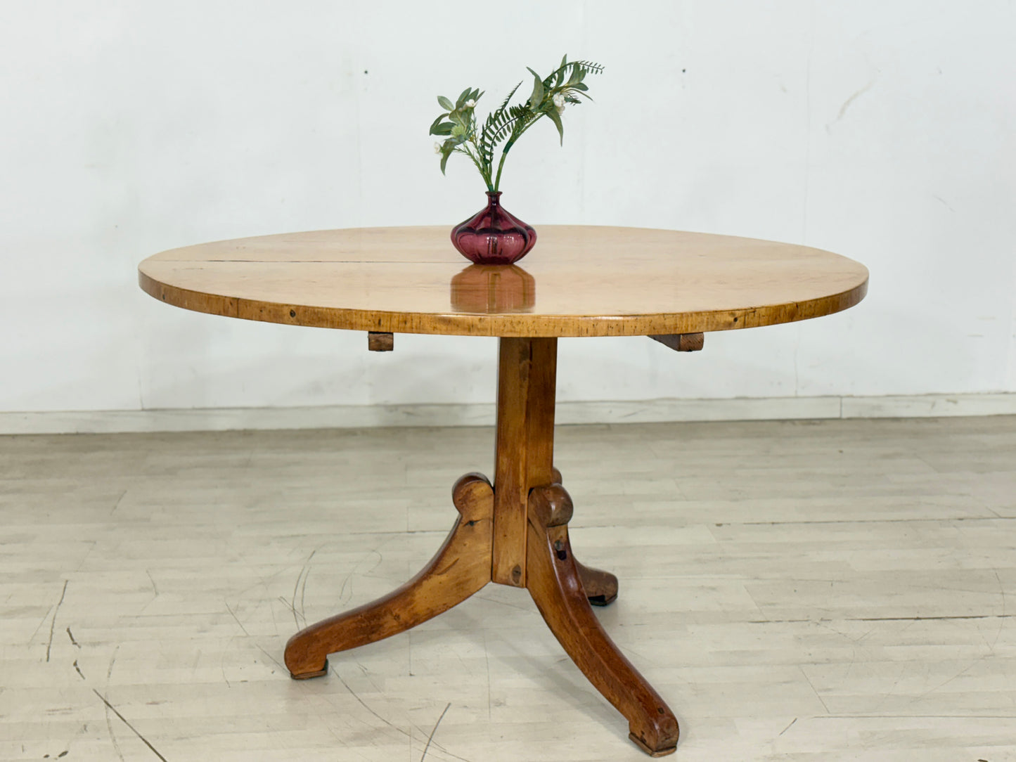 Antik Biedermeier Küchentisch Holz Tisch Esstisch um 1880