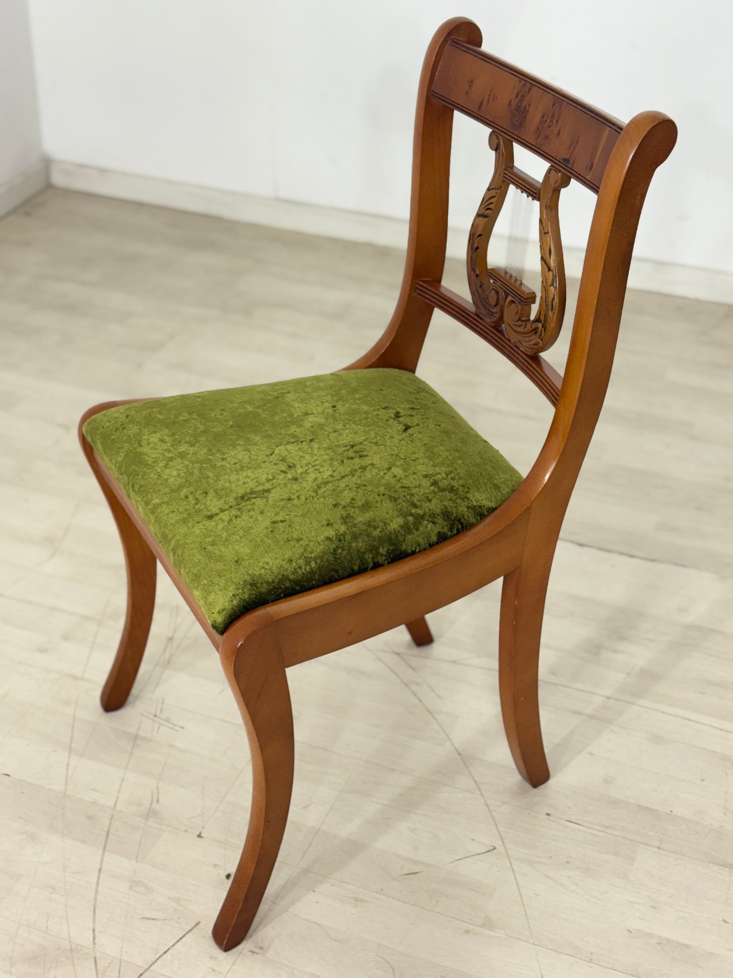 6x Mahagoni Stühle Esszimmerstühle Stuhl Esszimmerstuhl Vintage