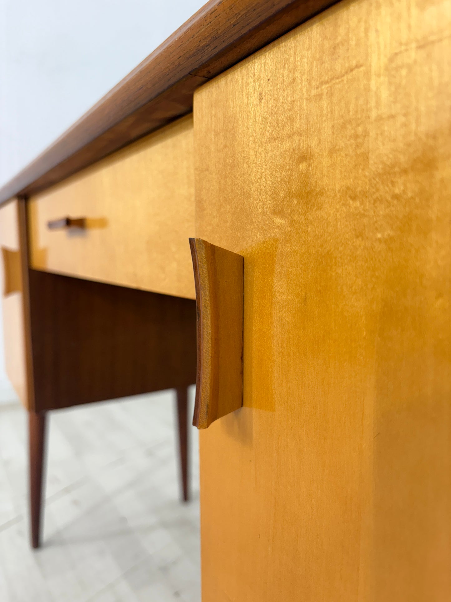 Vintage Schreibtisch Schminktisch Frisierkommode