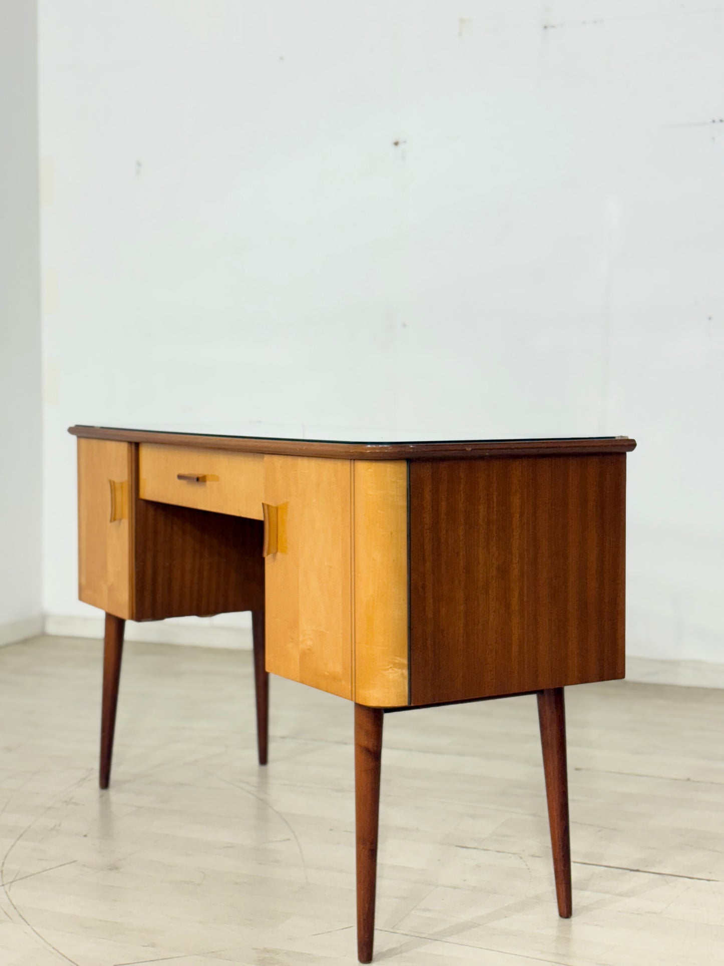 Vintage Schreibtisch Schminktisch Frisierkommode