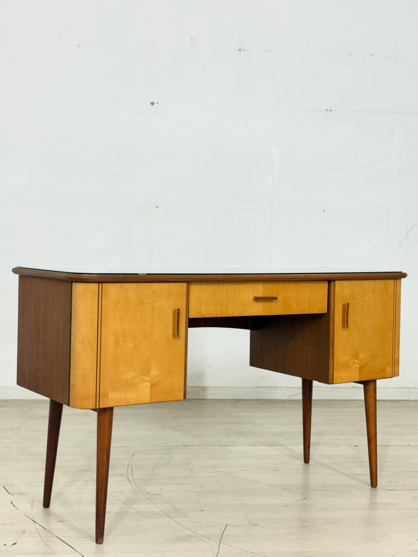 Vintage Schreibtisch Schminktisch Frisierkommode