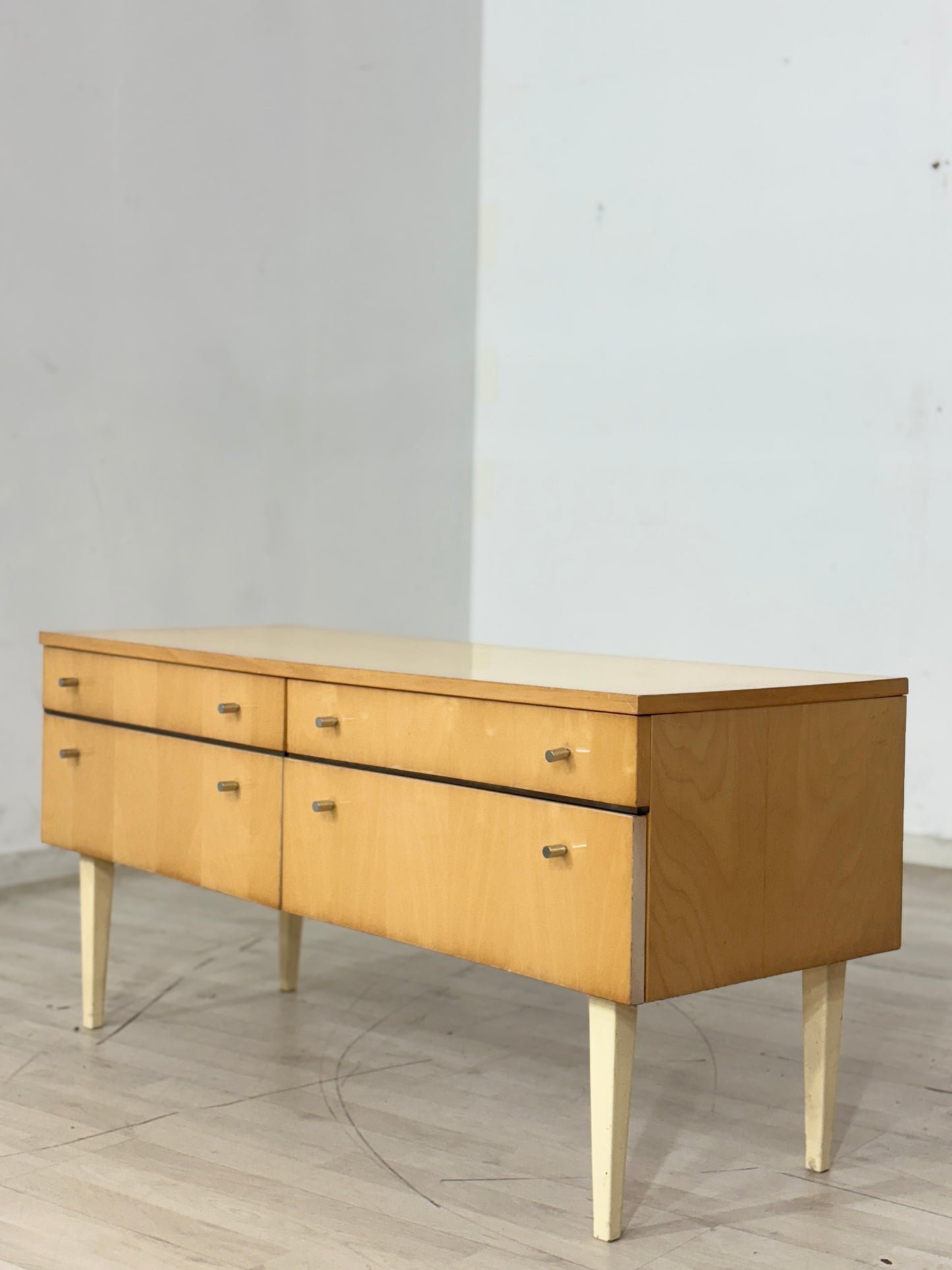 Vintage Hellerau Lowboard Kommode Wohnzimmerschrank Schrank