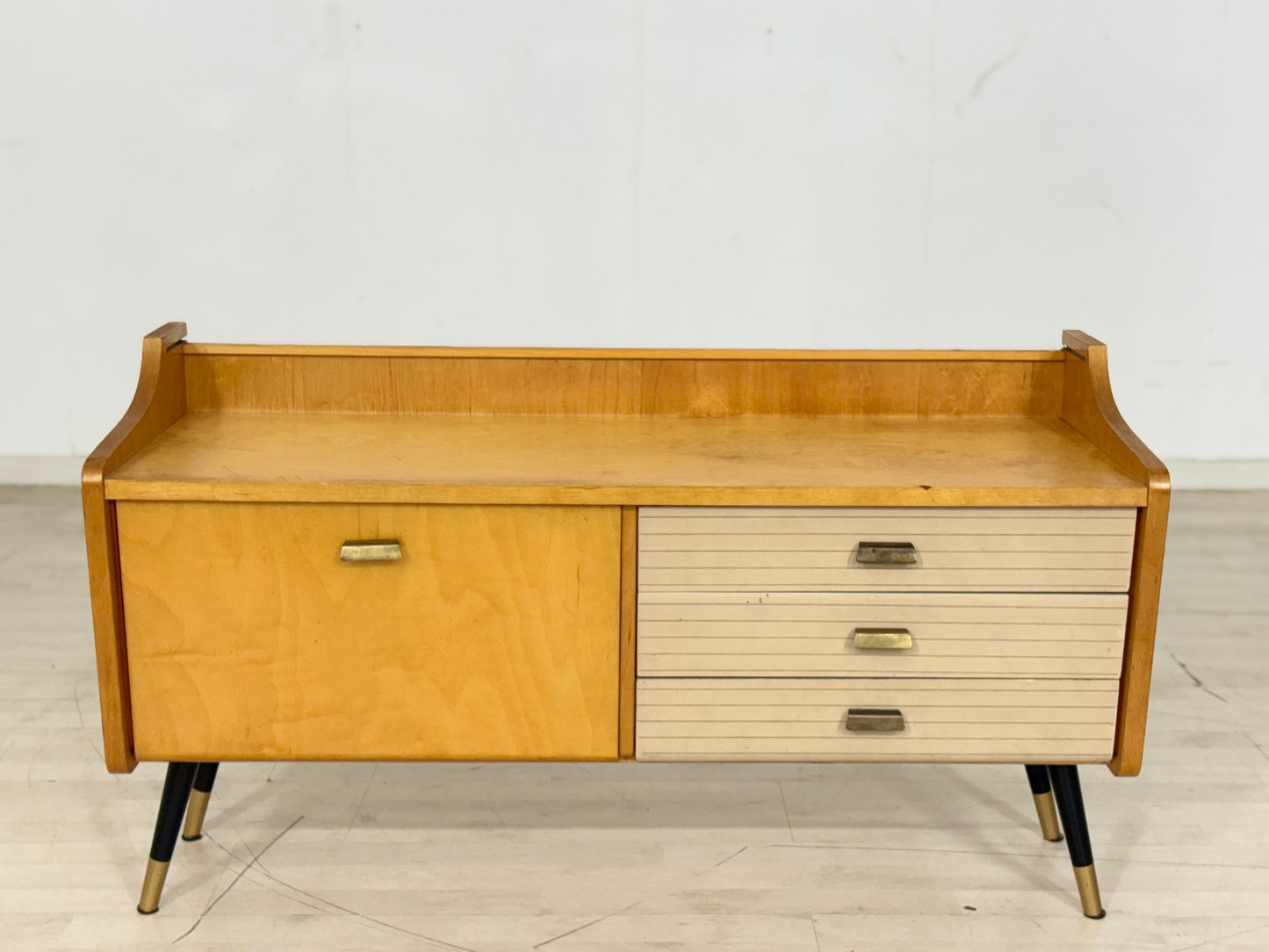 Mid Century Lowboard Kommode Wohnzimmerschrank Vintage Cabinet