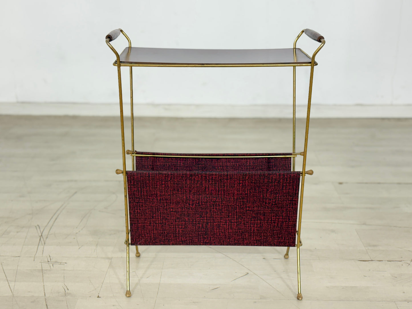 Vintage Zeitungsständer Zeitungsablage Magazinkorb Zeitungskorb