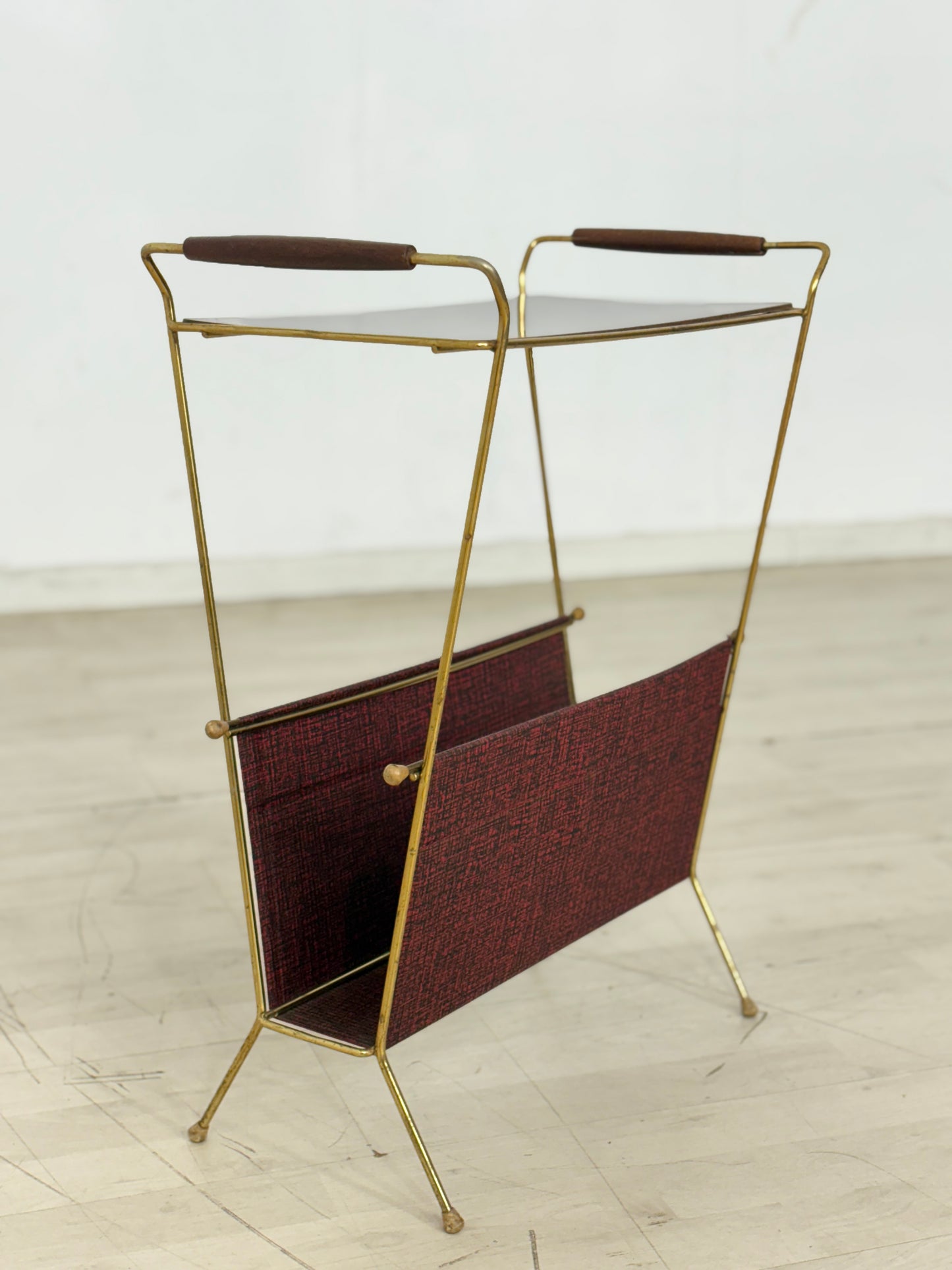 Vintage Zeitungsständer Zeitungsablage Magazinkorb Zeitungskorb