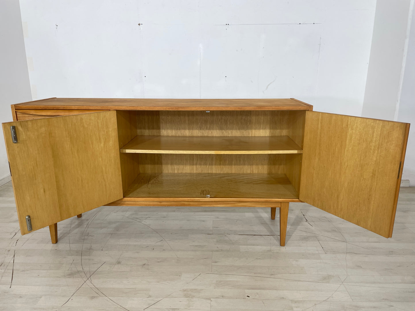 Mid Century Hellerau Sideboard Schrank Kommode Vintage