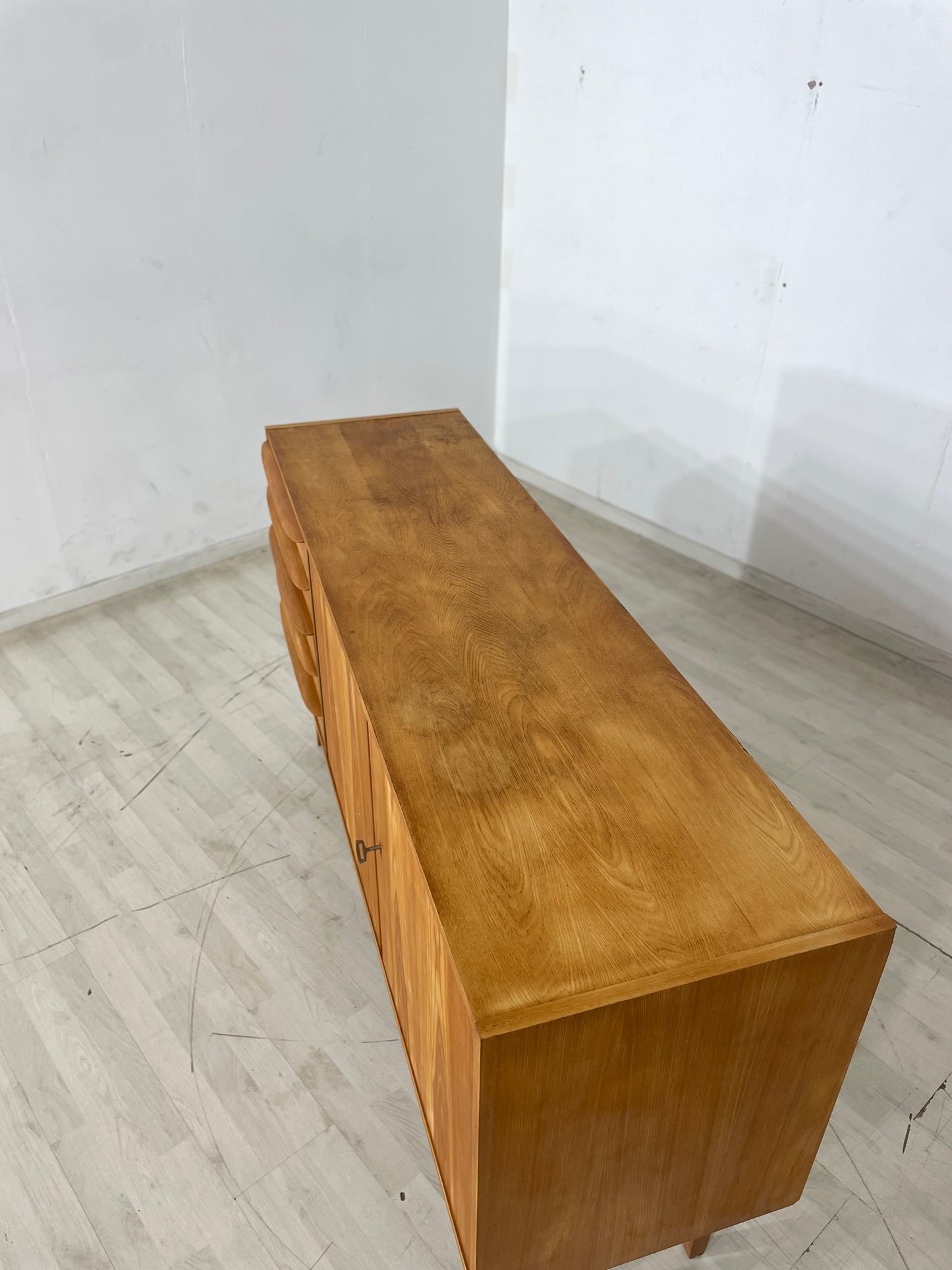 Mid Century Hellerau Sideboard Schrank Kommode Vintage